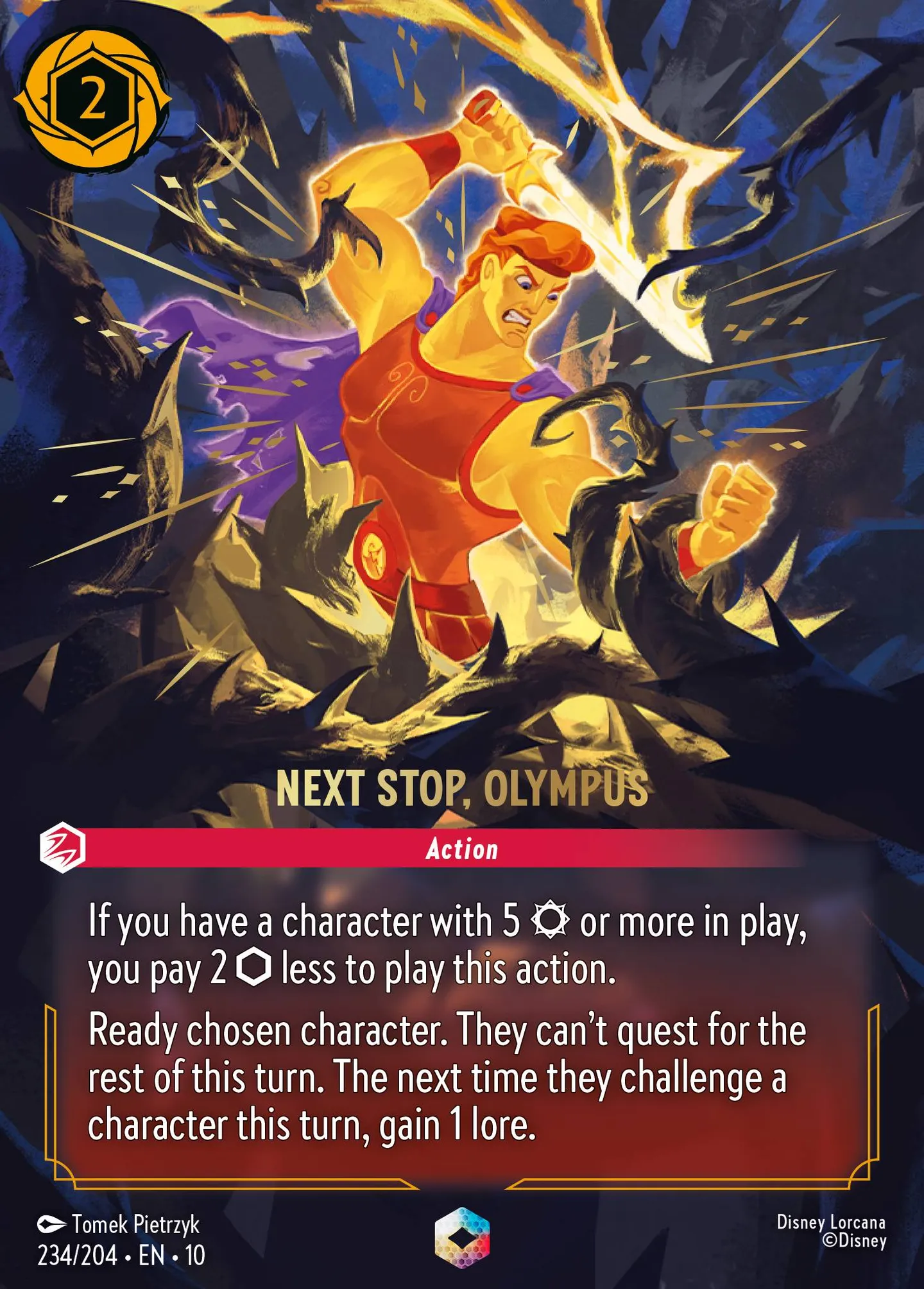 Next Stop, Olympus — Whispers in the Well — Lorcana