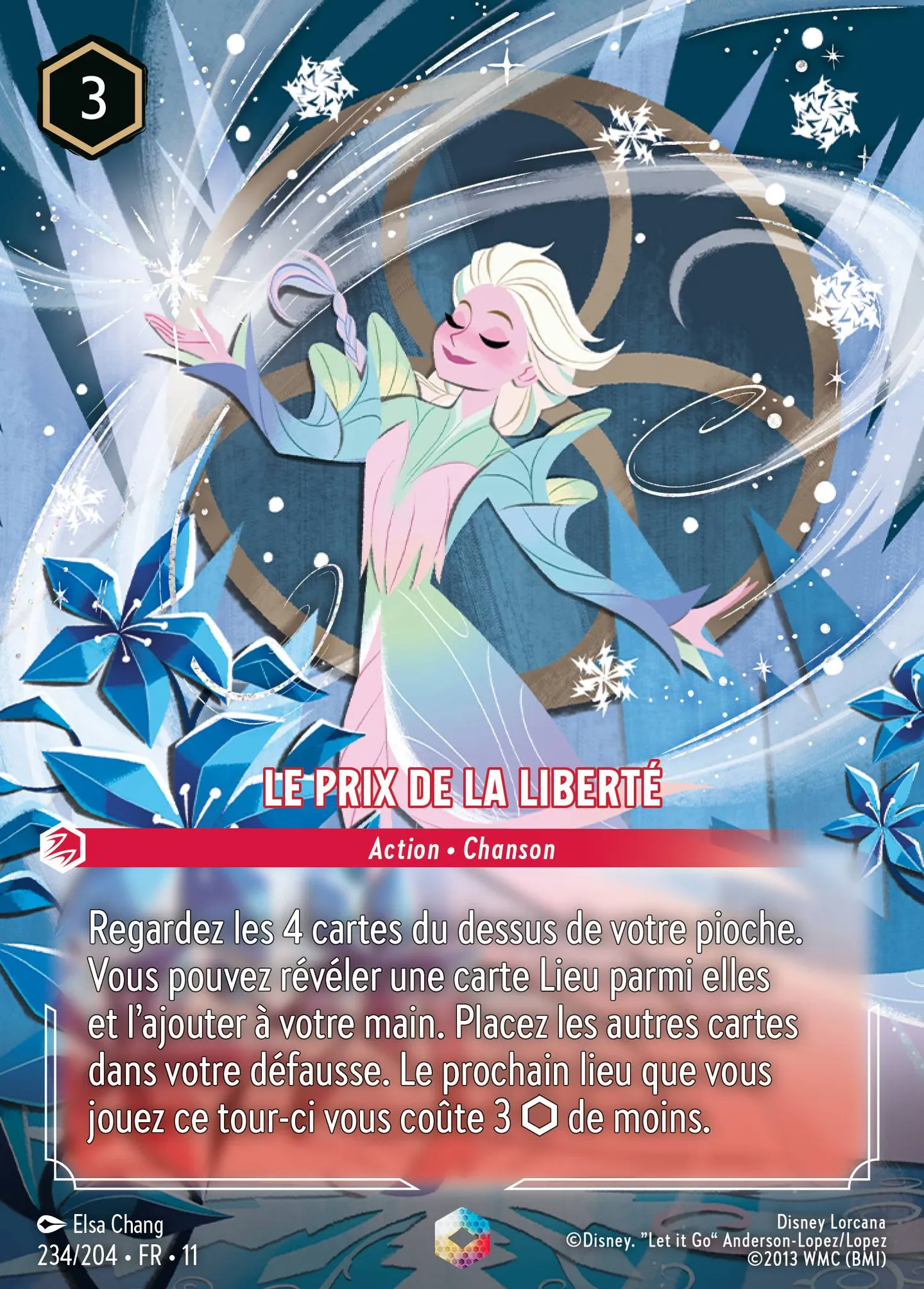 Le prix de la liberté — Winterspell — Lorcana