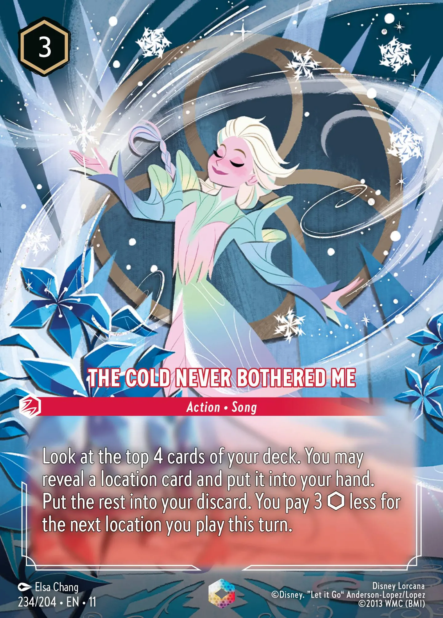 The Cold Never Bothered Me — Winterspell — Lorcana