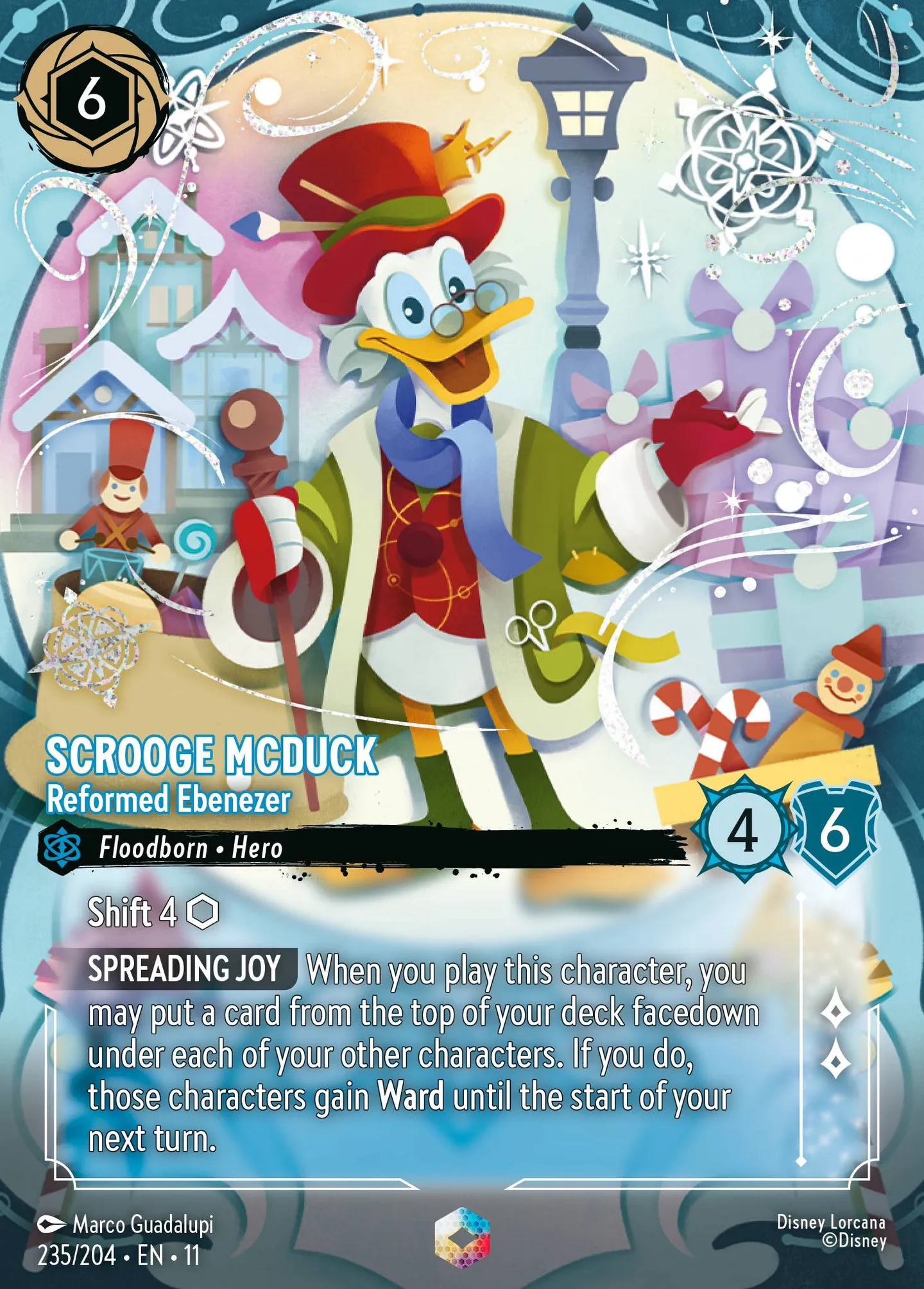 Scrooge McDuck - Reformed Ebenezer — Winterspell — Lorcana