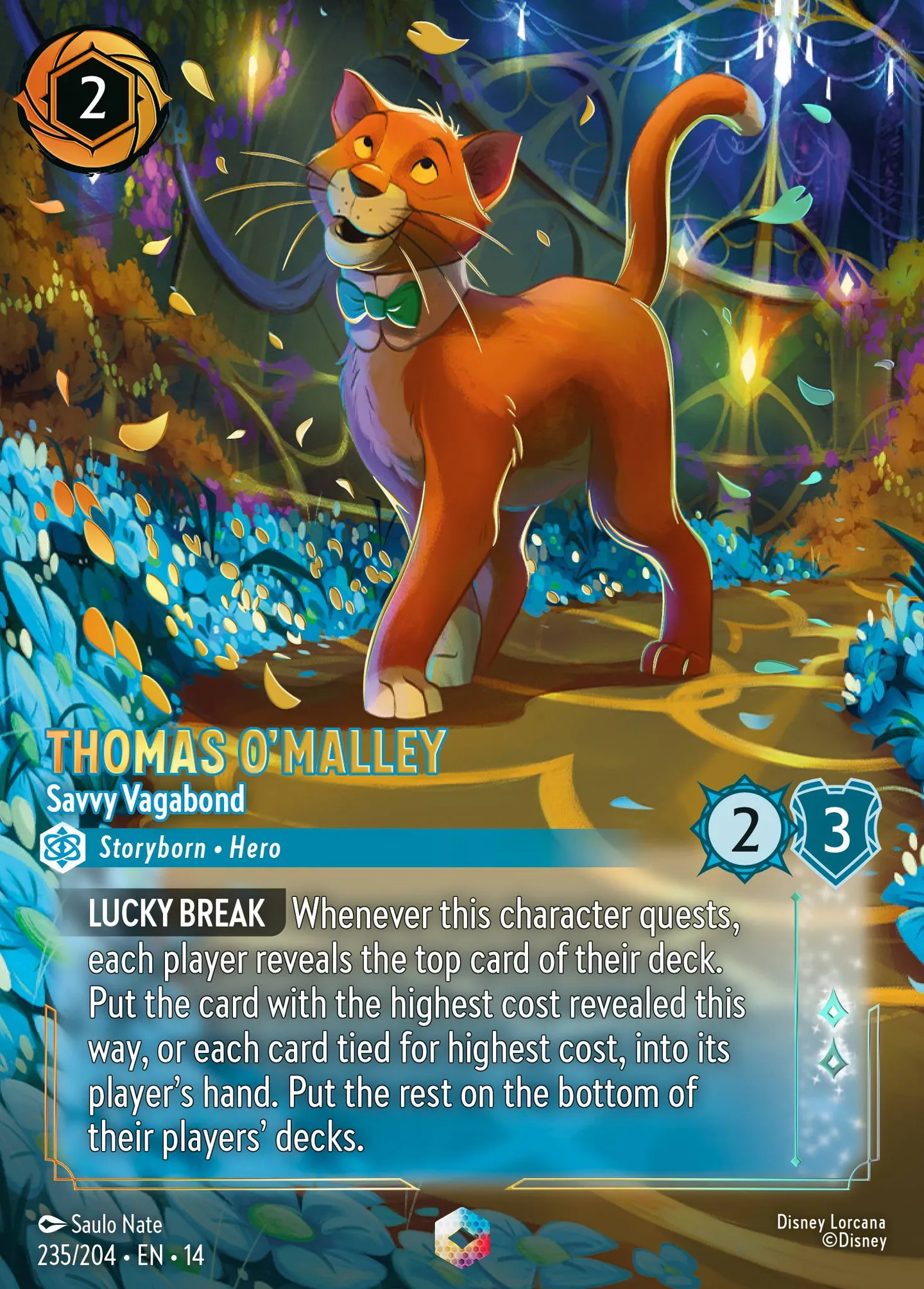 Thomas O'Malley - Savvy Vagabond — Hyperia City — Lorcana