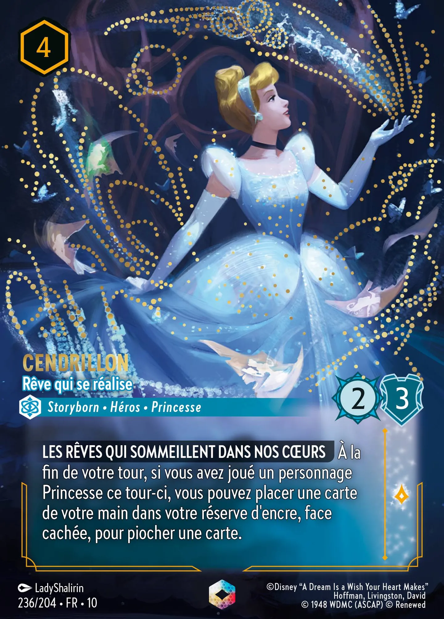 Cendrillon - Rêve qui se réalise — Whispers in the Well — Lorcana