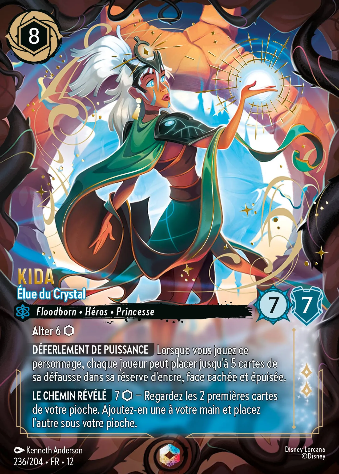 Kida - Élue du Crystal — Wilds Unknown — Lorcana
