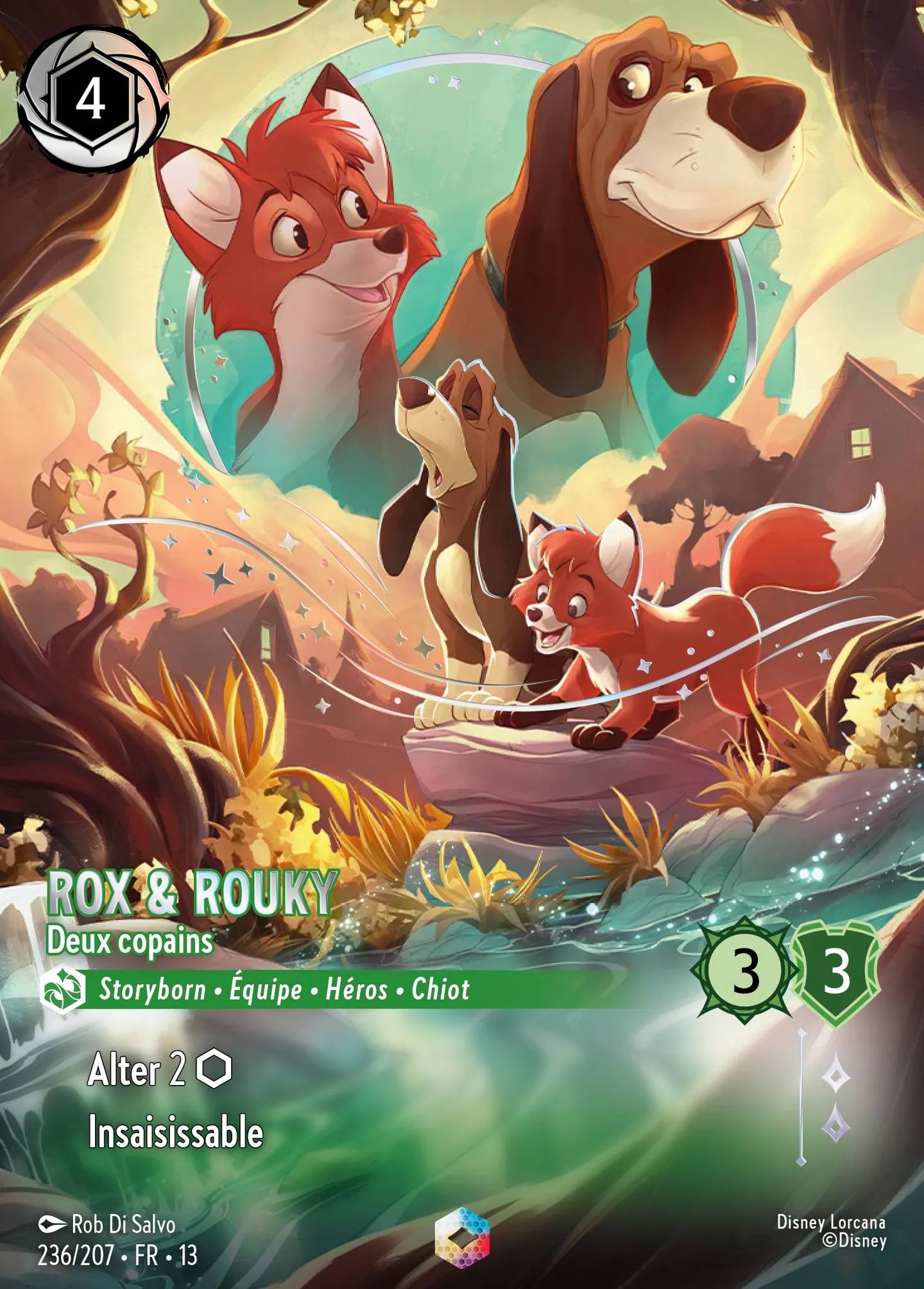 Rox & Rouky - Deux copains — Attack of the Vine! — Lorcana