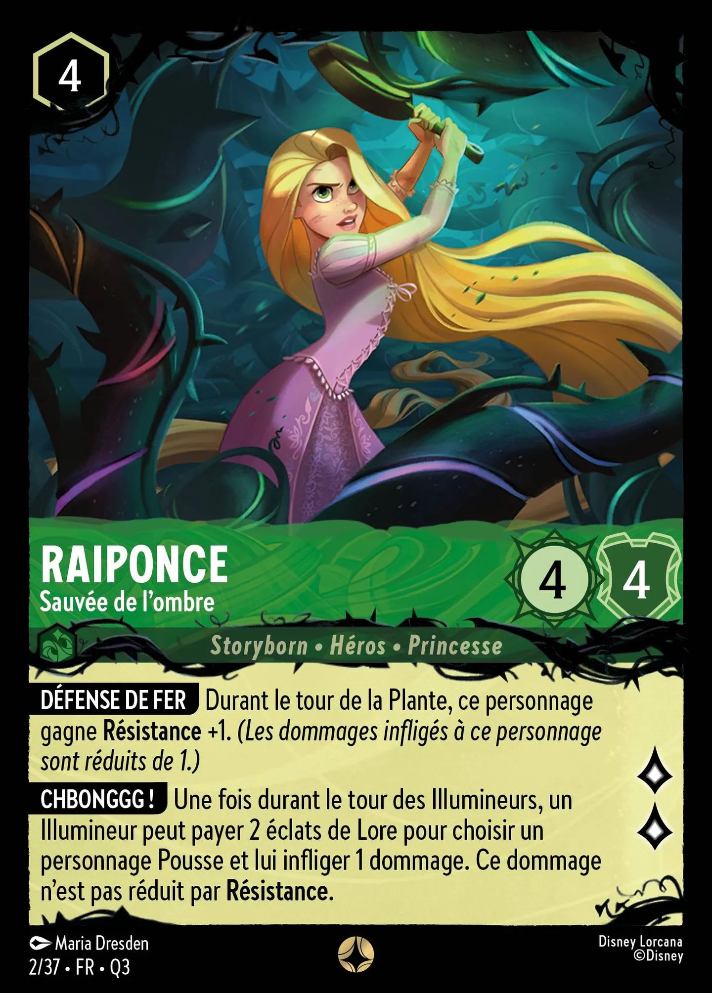 Raiponce - Sauvée de l'ombre — Illumineer's Quest: The Great Hunny Rescue — Lorcana