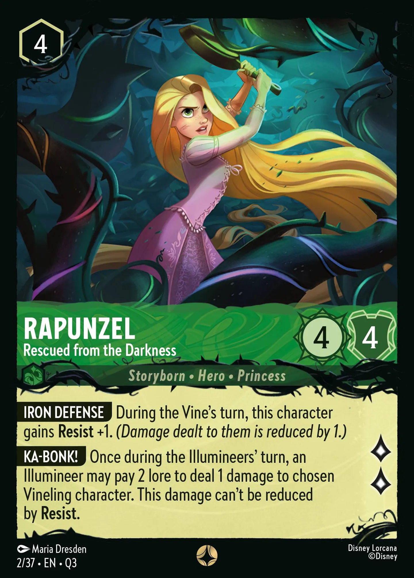Rapunzel - Rescued from the Darkness — Illumineer's Quest: The Great Hunny Rescue — Lorcana