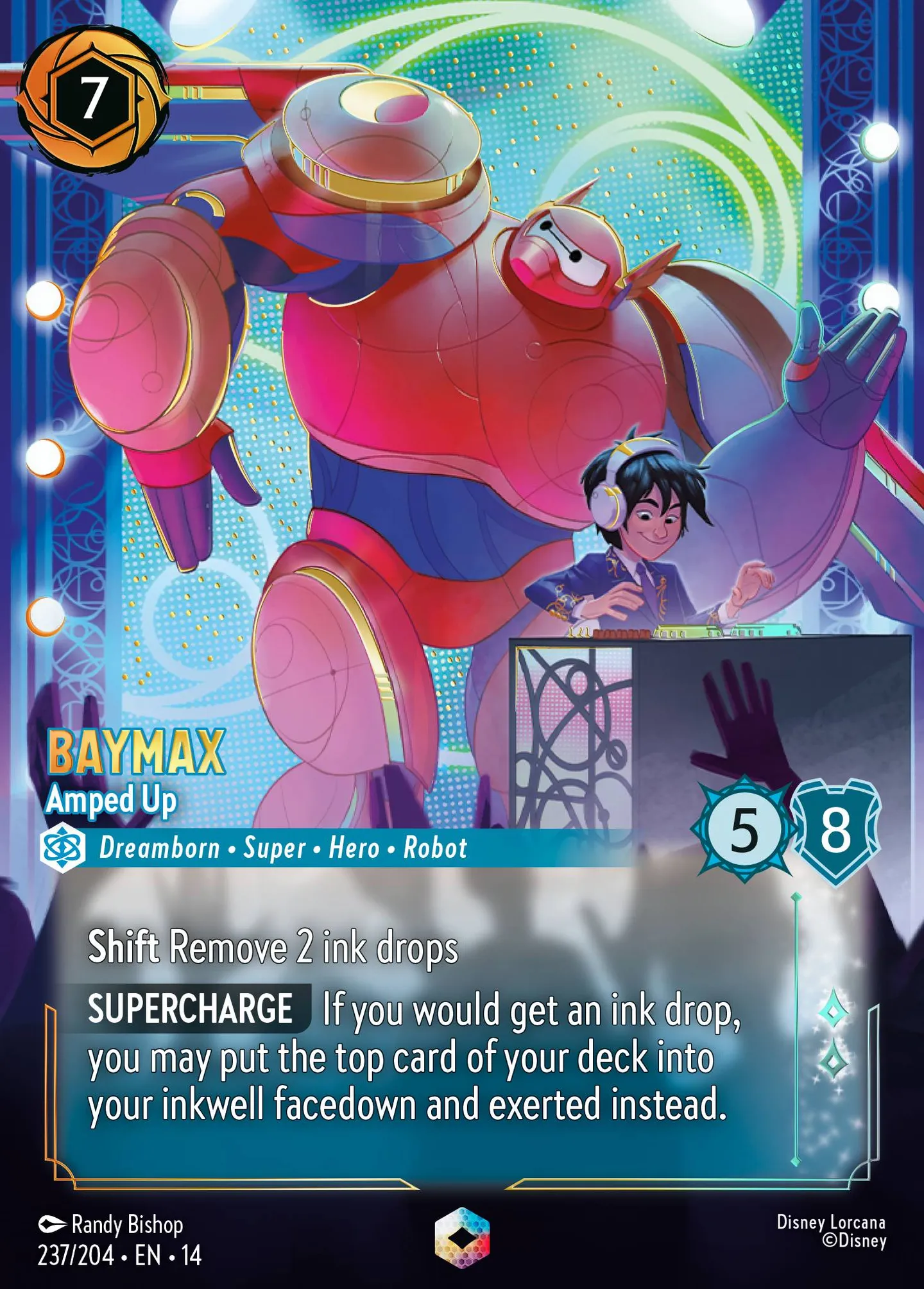 Baymax - Amped Up — Hyperia City — Lorcana