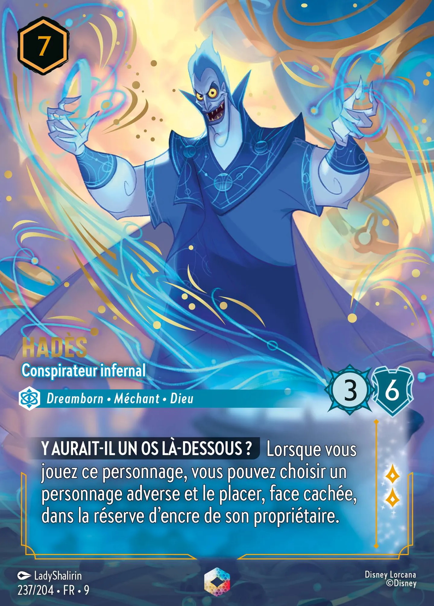 Hadès - Conspirateur infernal — Fabled — Lorcana