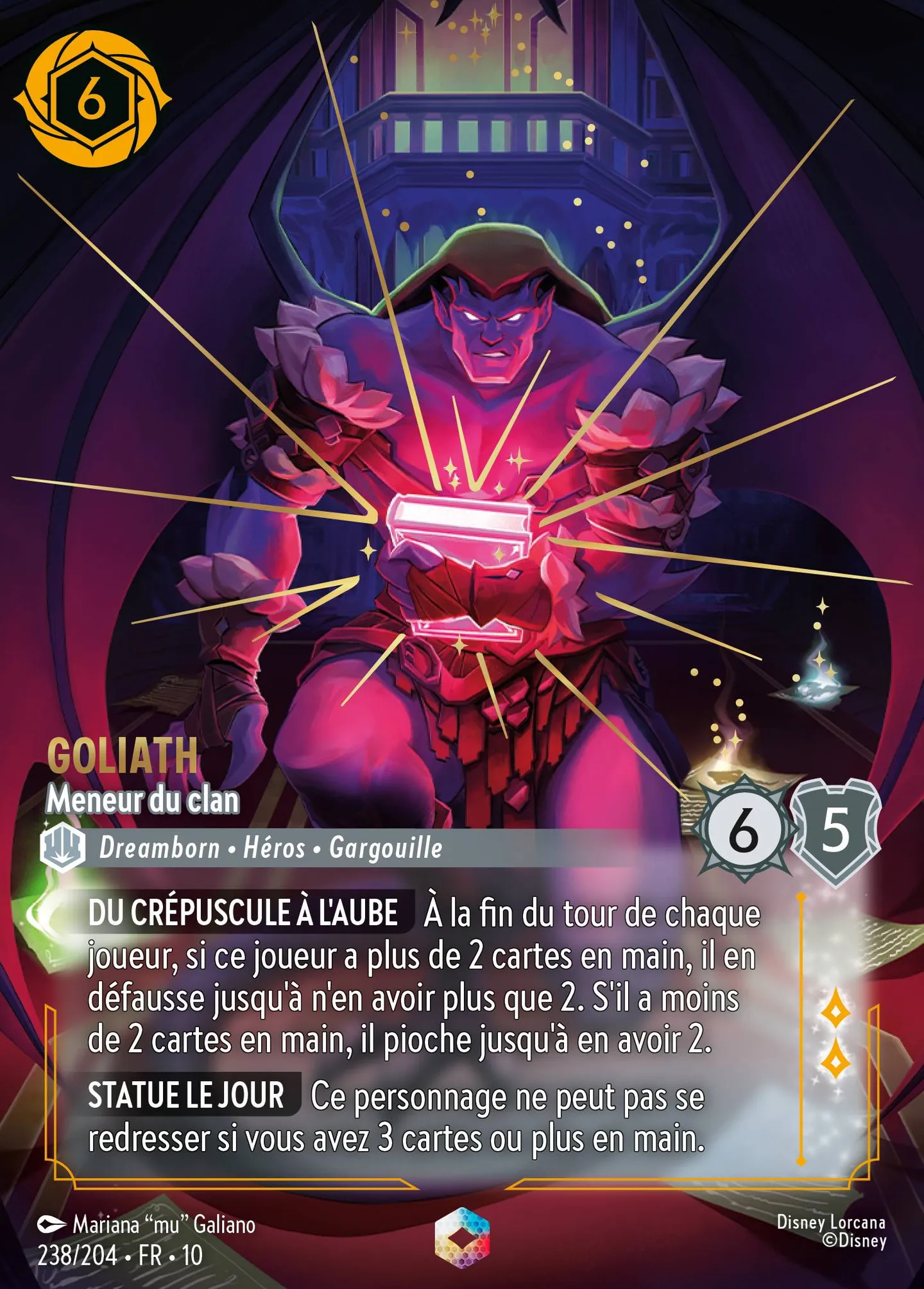 Goliath - Meneur du clan — Whispers in the Well — Lorcana