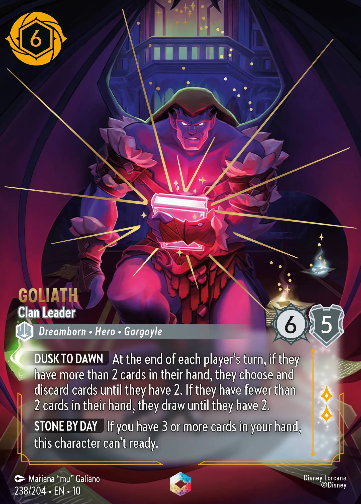 Goliath - Clan Leader — Whispers in the Well — Lorcana