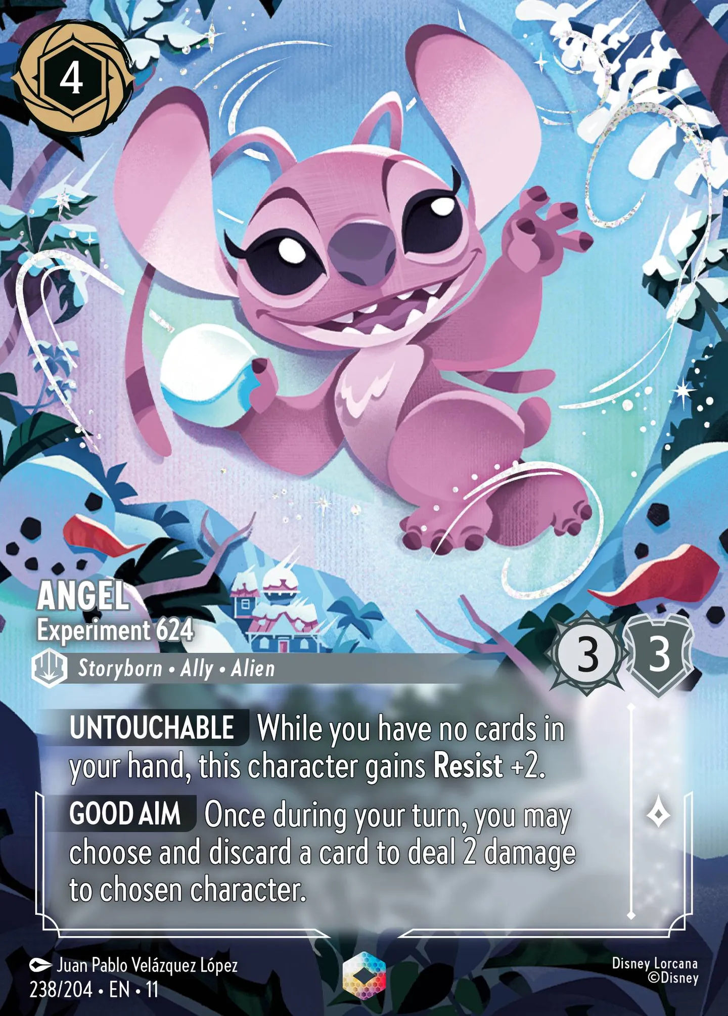 Angel - Experiment 624 — Winterspell — Lorcana