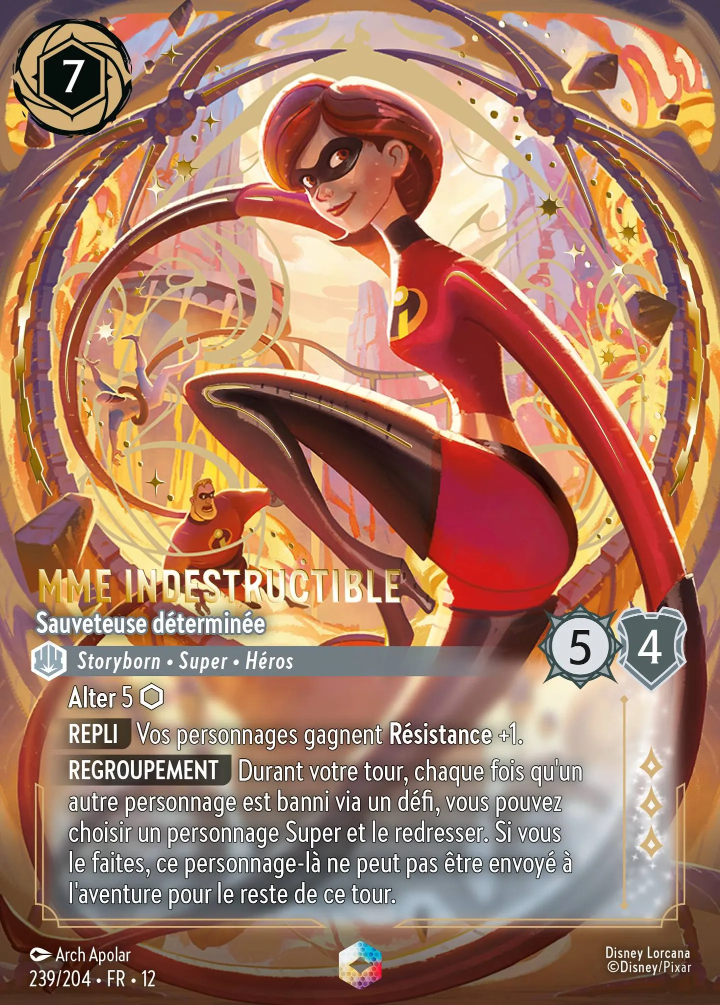 Mme Indestructible - Sauveteuse déterminée — Wilds Unknown — Lorcana
