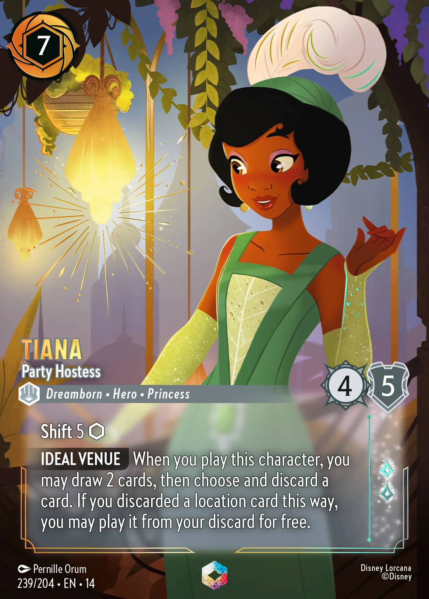 Tiana - Party Hostess — Hyperia City — Lorcana
