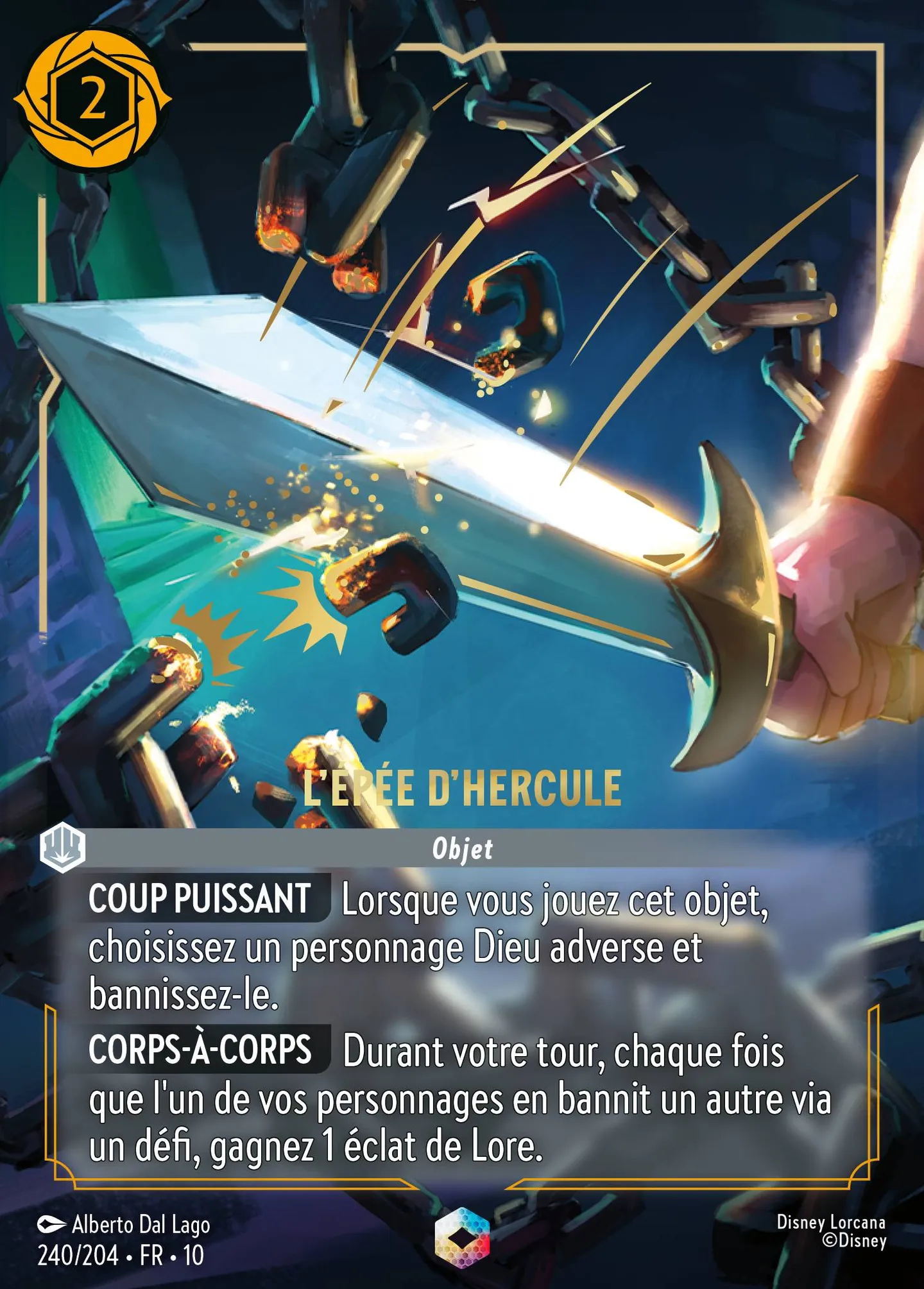L'épée d'Hercule — Whispers in the Well — Lorcana