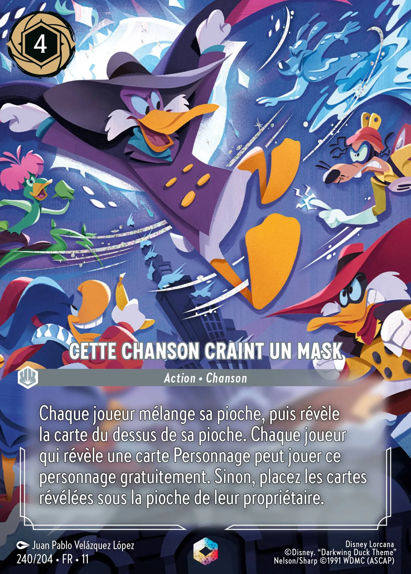 Cette chanson craint un mask — Winterspell — Lorcana
