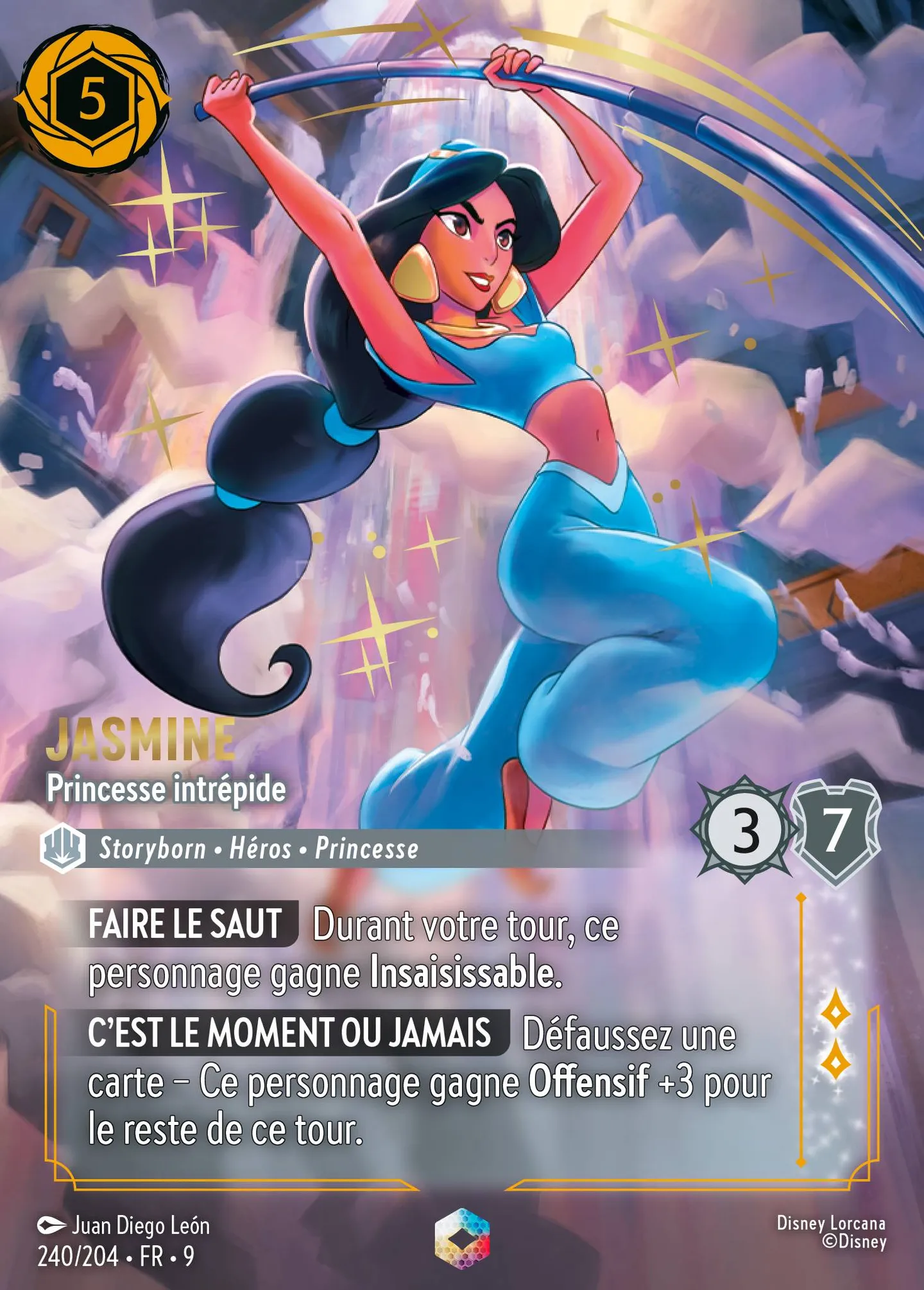 Jasmine - Princesse intrépide — Fabled — Lorcana