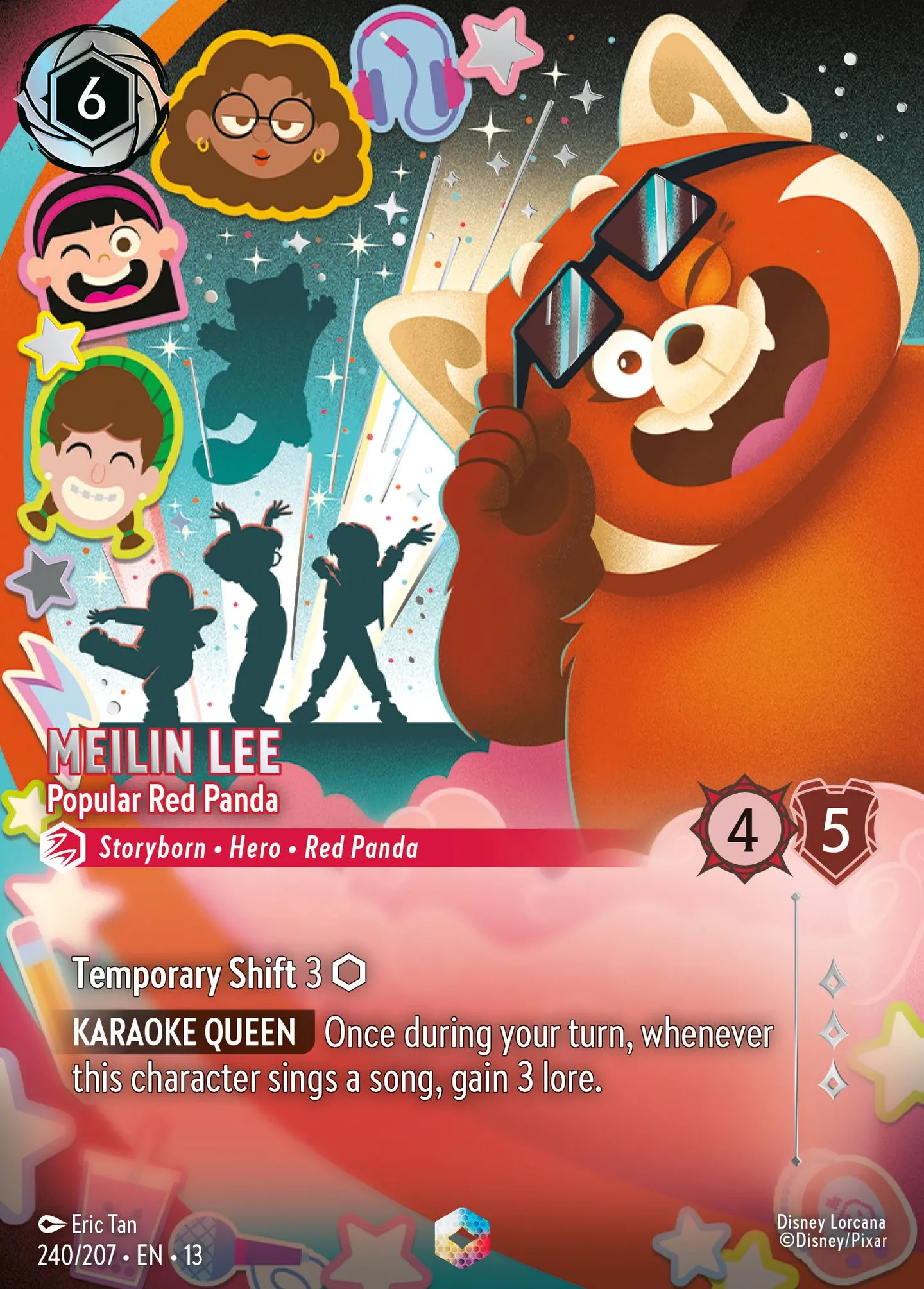 Meilin Lee - Popular Red Panda — Attack of the Vine! — Lorcana