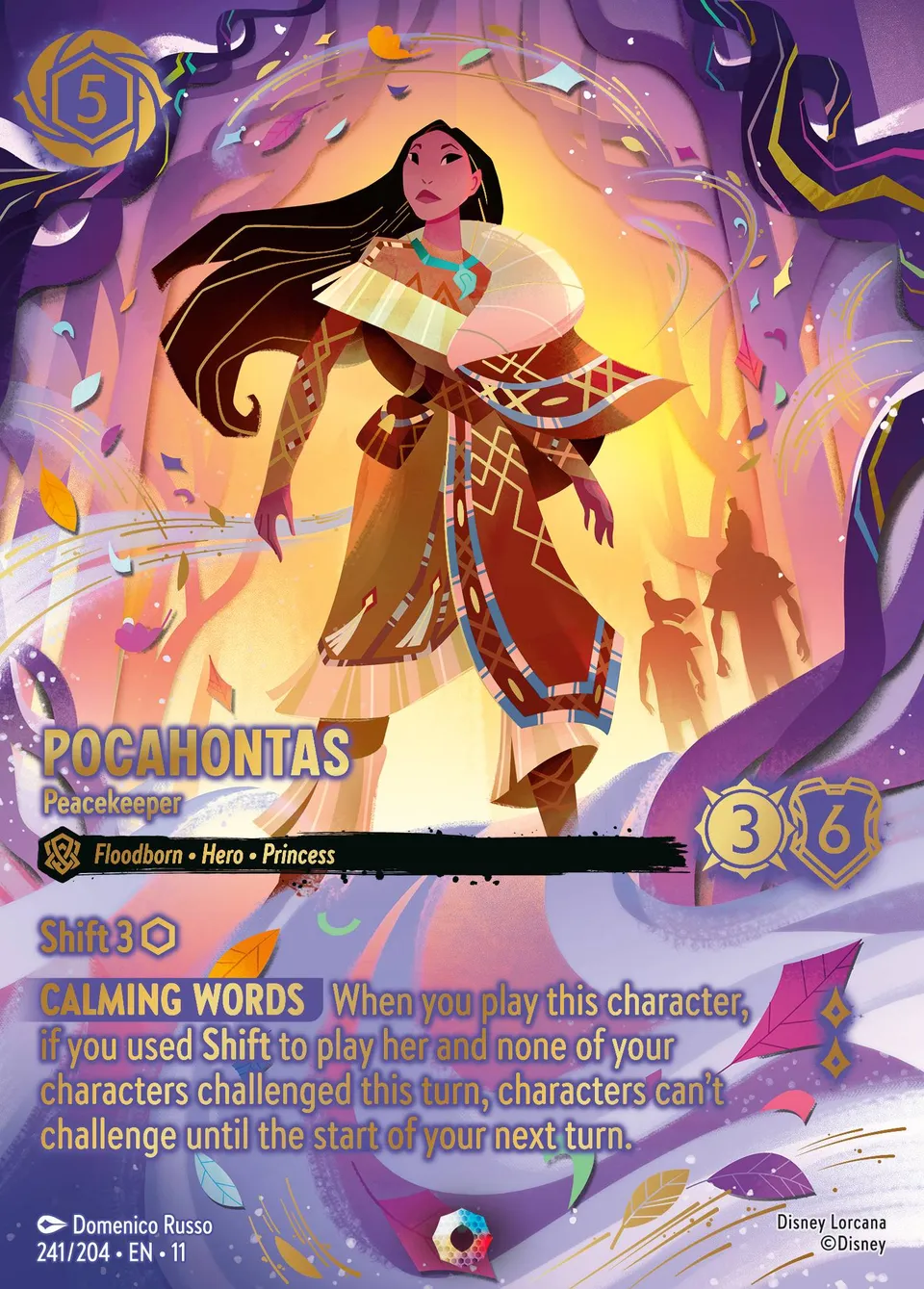 Pocahontas - Peacekeeper from Winterspell - Lorcana