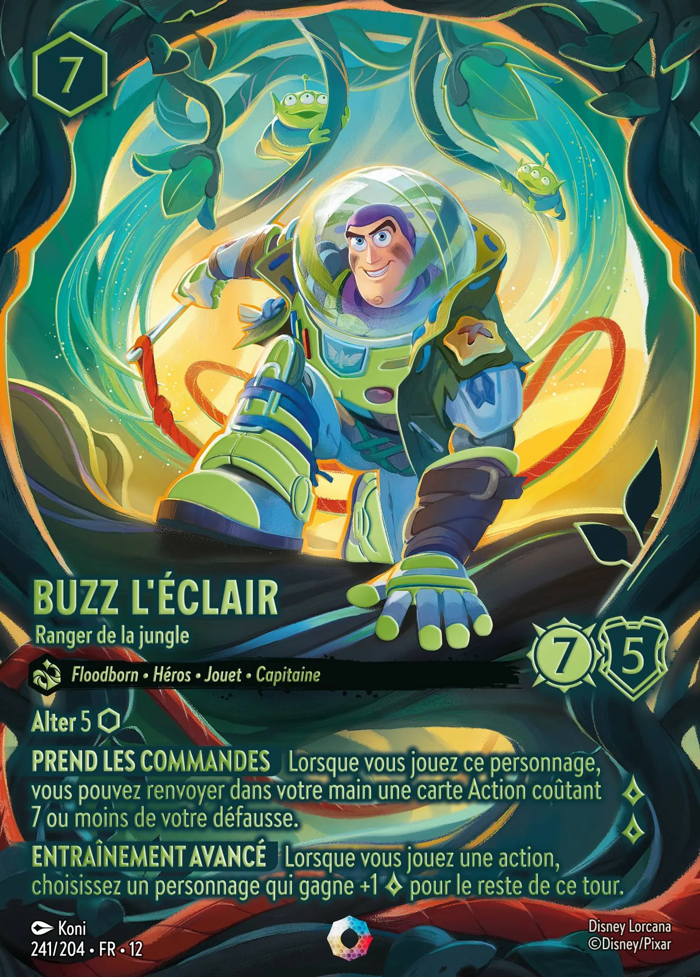Buzz l'Éclair - Ranger de la jungle — Wilds Unknown — Lorcana