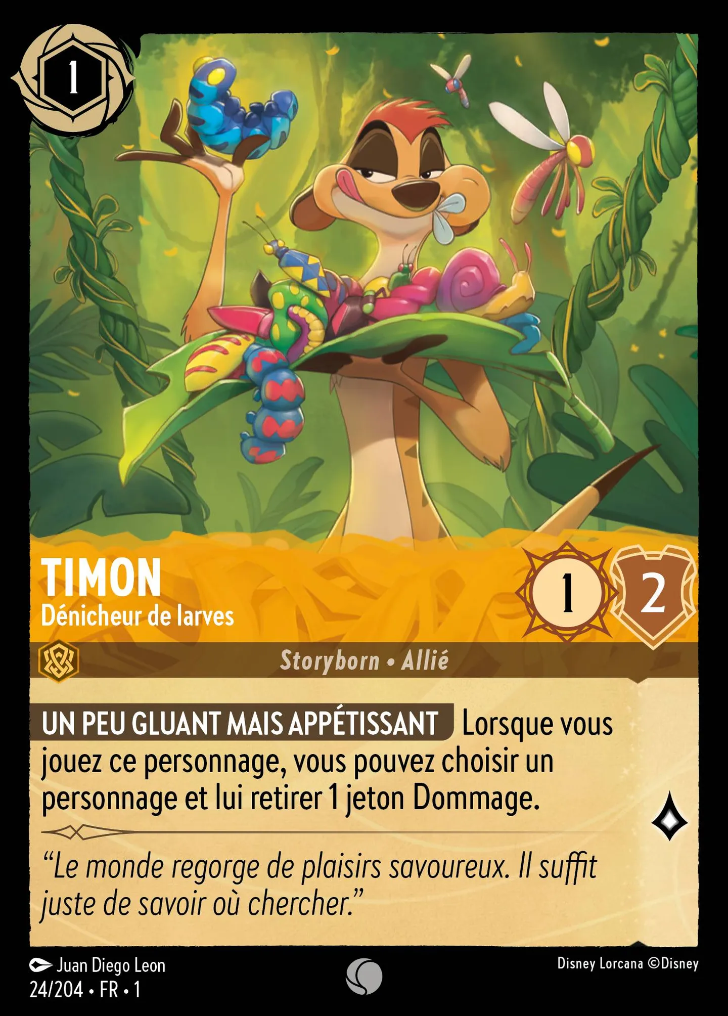 Timon - Dénicheur de larves — The First Chapter — Lorcana