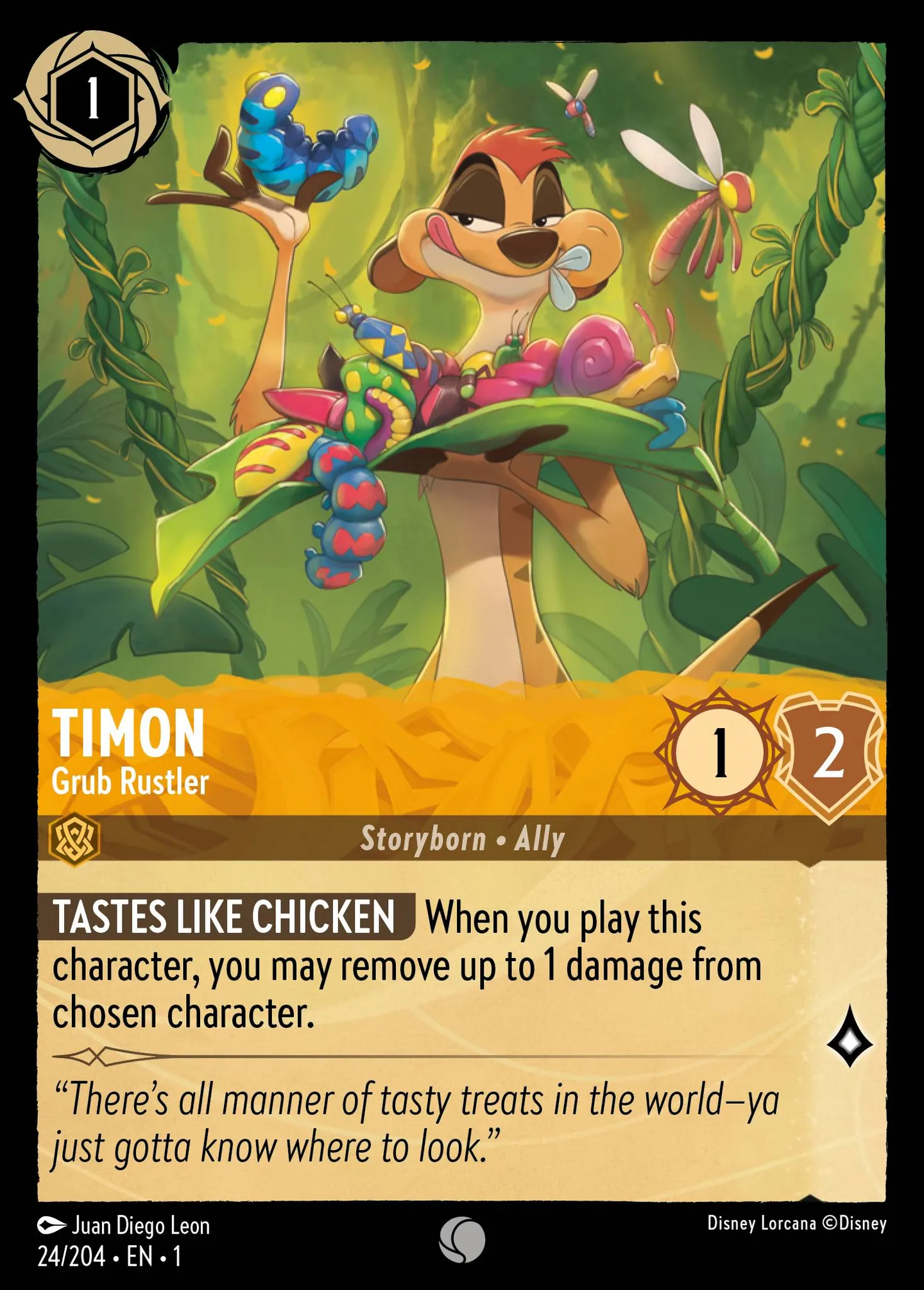 Timon - Dénicheur de larves — The First Chapter — Lorcana