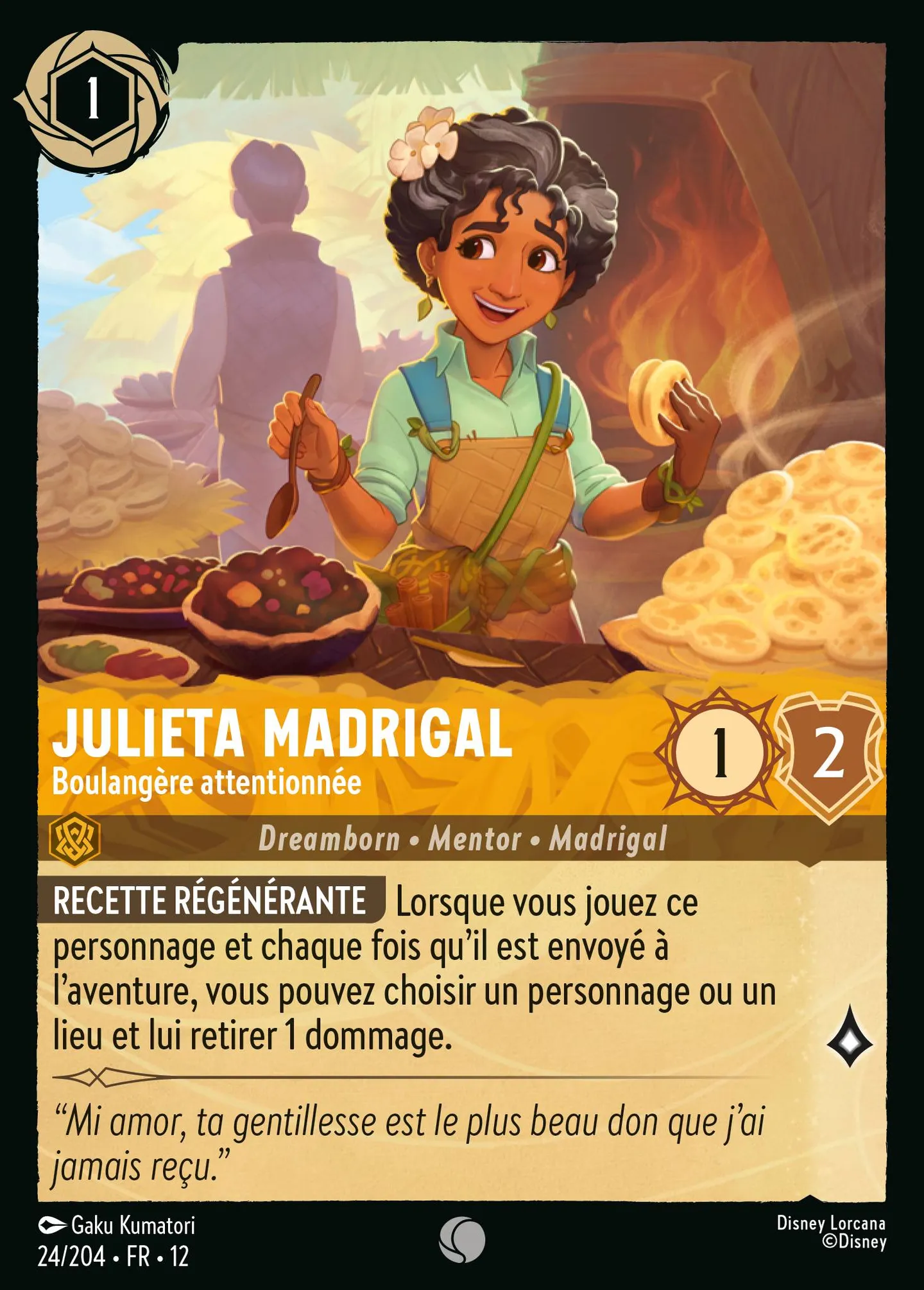 Julieta Madrigal - Boulangère attentionnée — Wilds Unknown — Lorcana