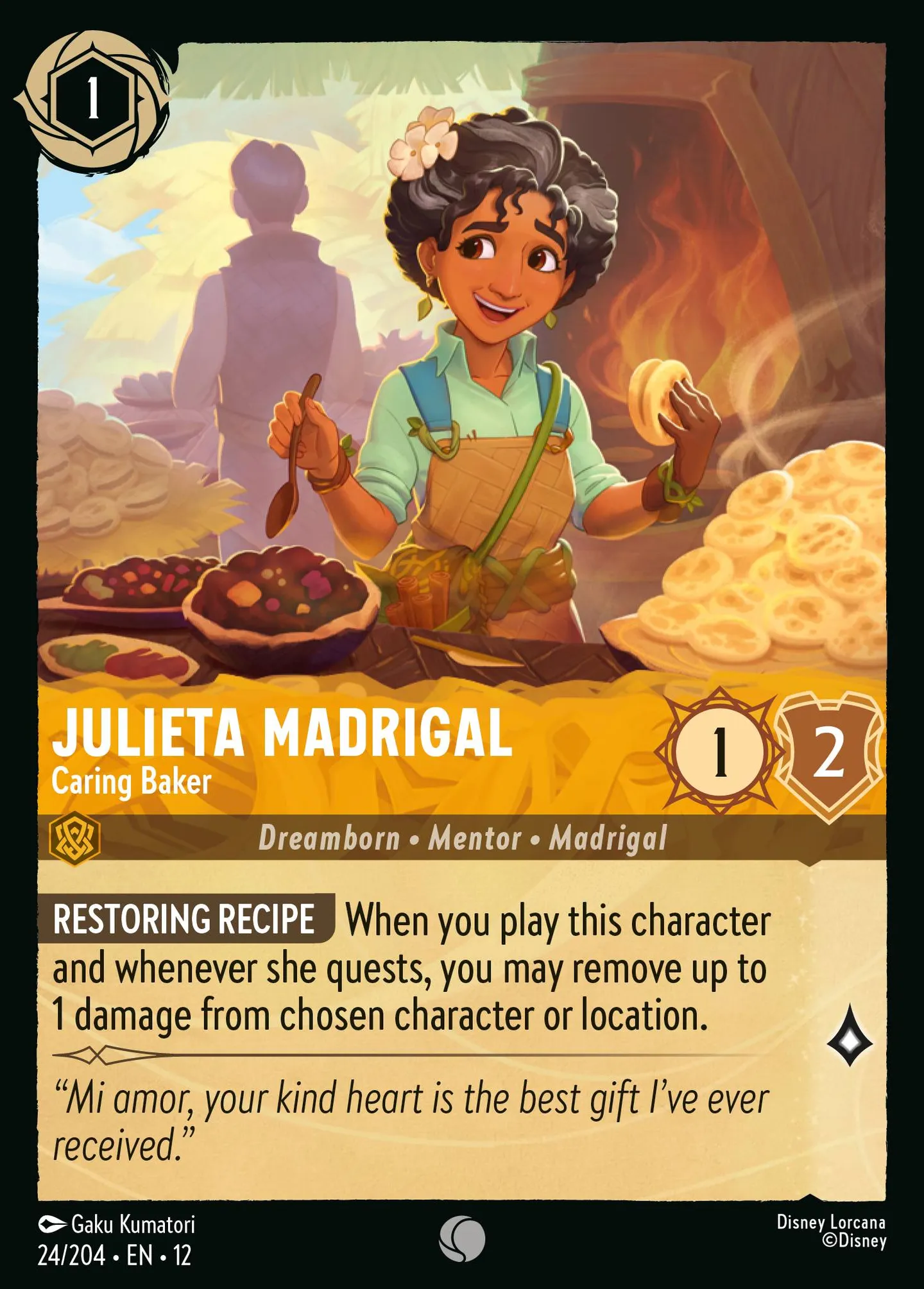 Julieta Madrigal - Caring Baker — Wilds Unknown — Lorcana