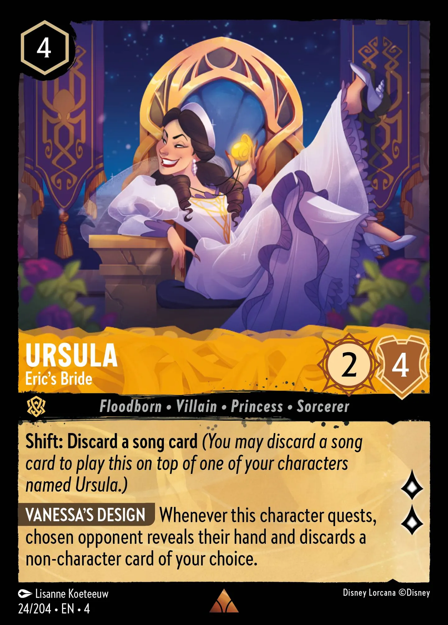 Ursula - Fiancée d'Eric — Ursula's Return — Lorcana