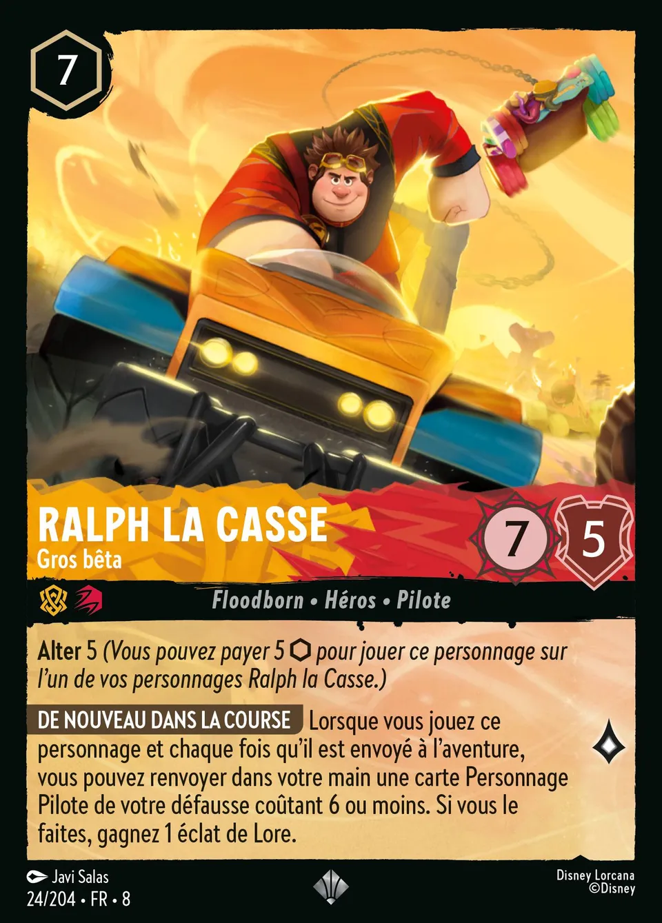 Ralph la Casse - Gros bêta from The Reign of Jafar - Lorcana