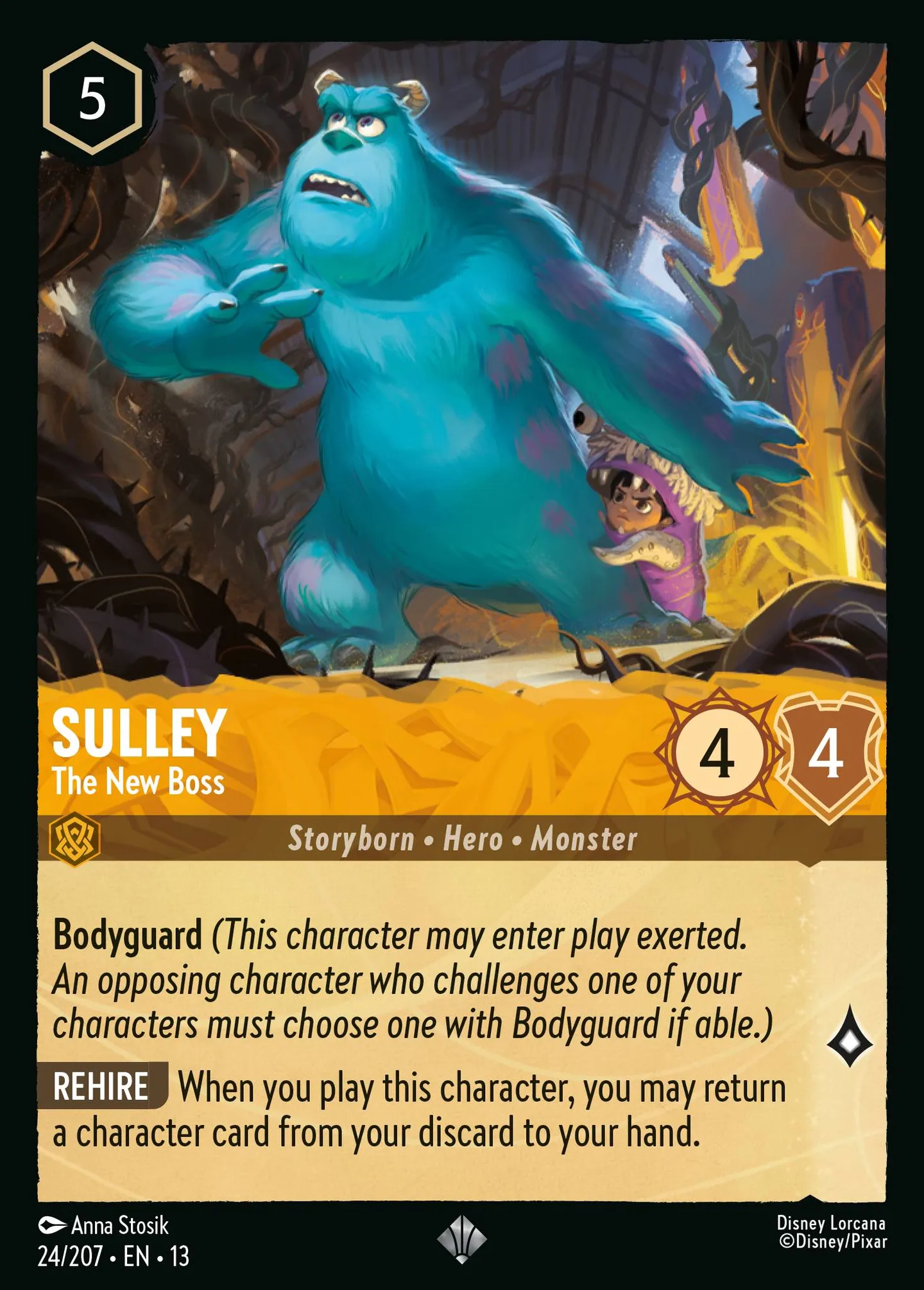 Sulley - The New Boss — Attack of the Vine! — Lorcana