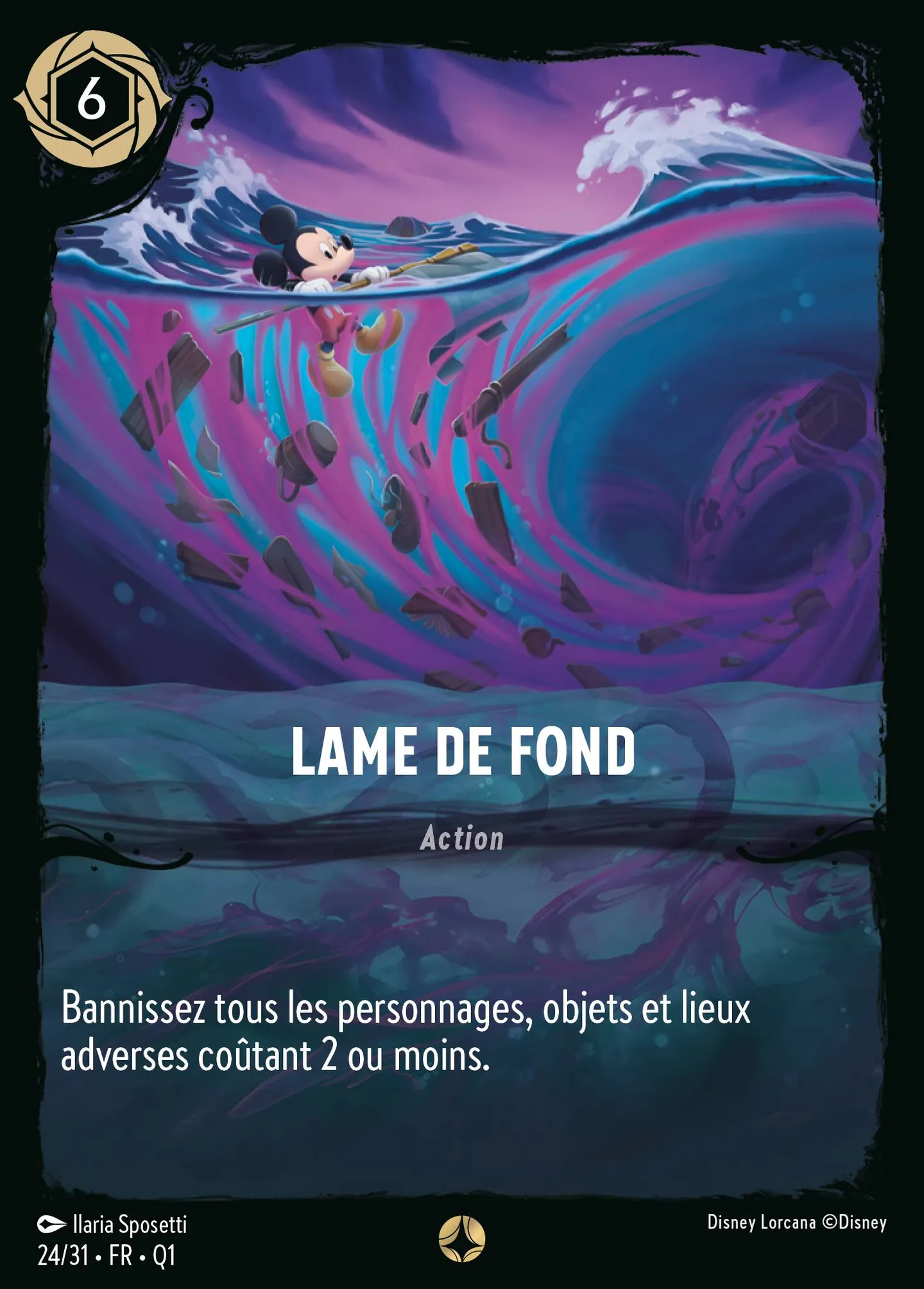 Lame de Fond — Illumineer's Quest: Deep Trouble — Lorcana