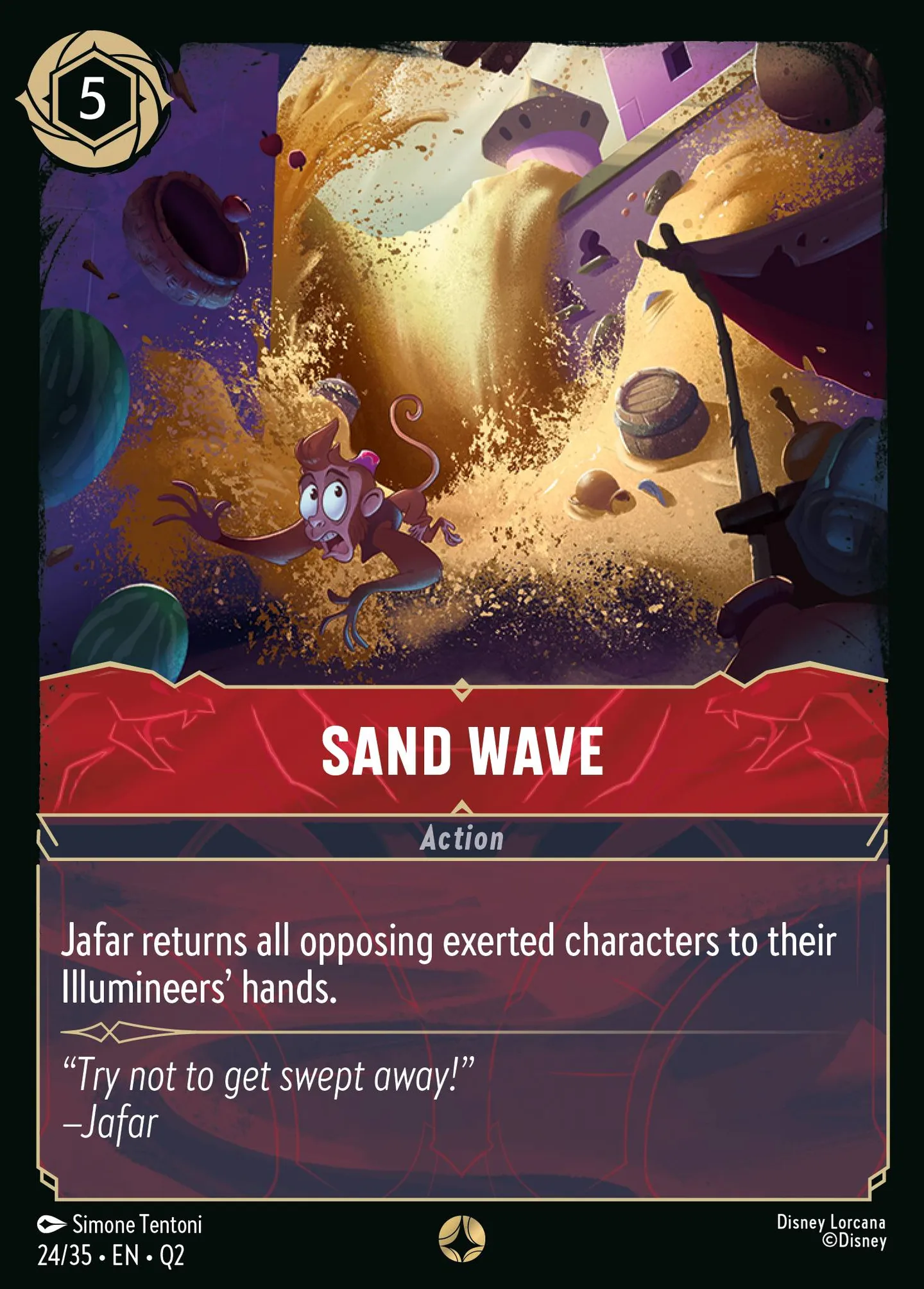 Sand Wave — Illumineer's Quest: Palace Heist — Lorcana