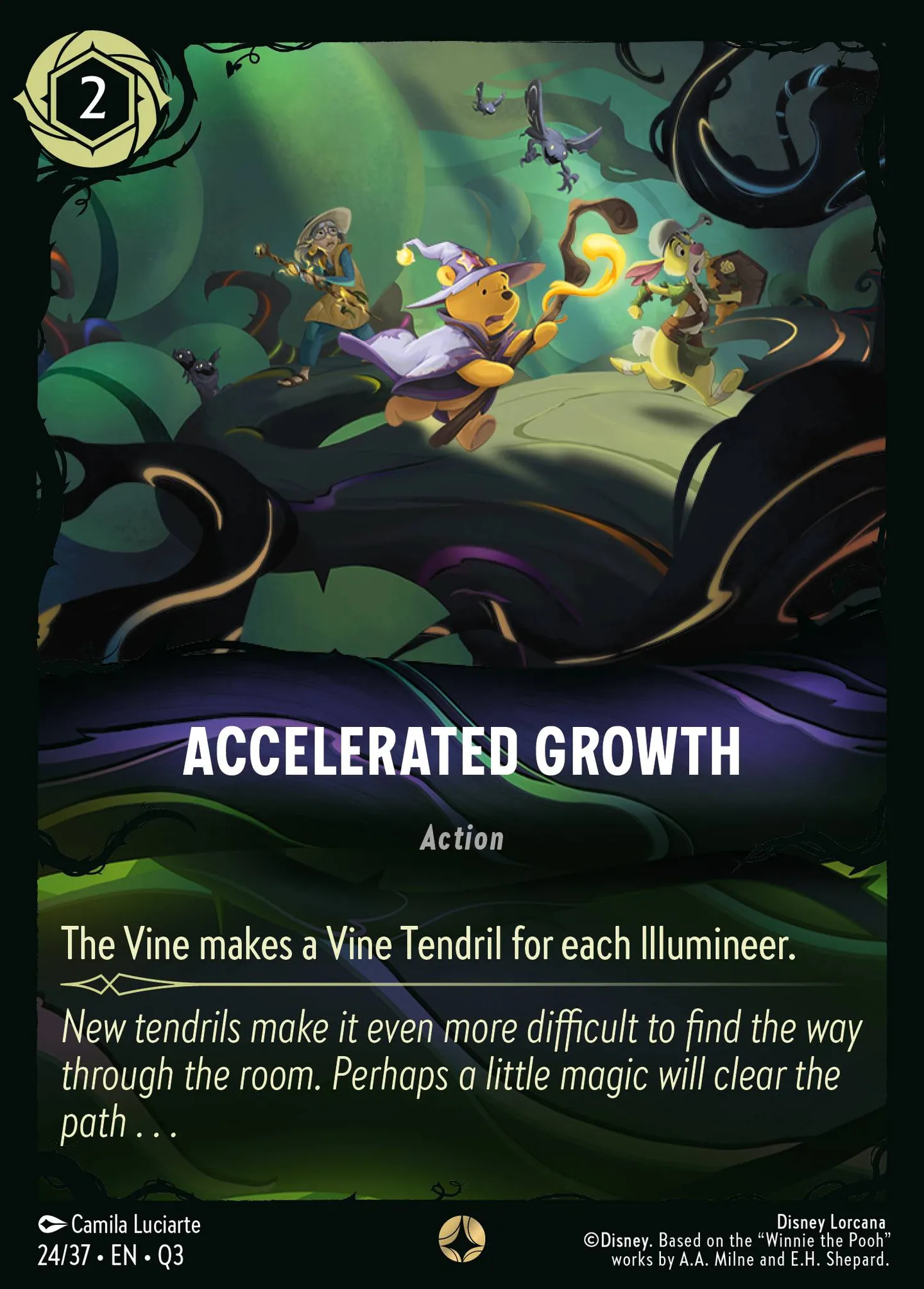 Accelerated Growth — Illumineer's Quest: The Great Hunny Rescue — Lorcana