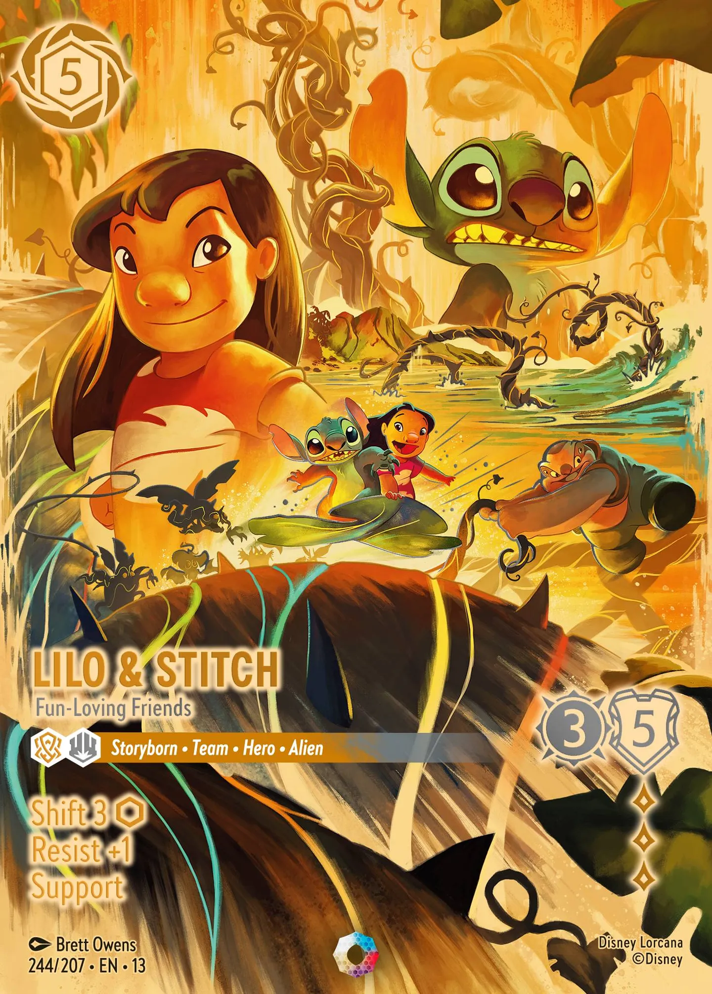 Lilo & Stitch - Fun-Loving Friends — Attack of the Vine! — Lorcana