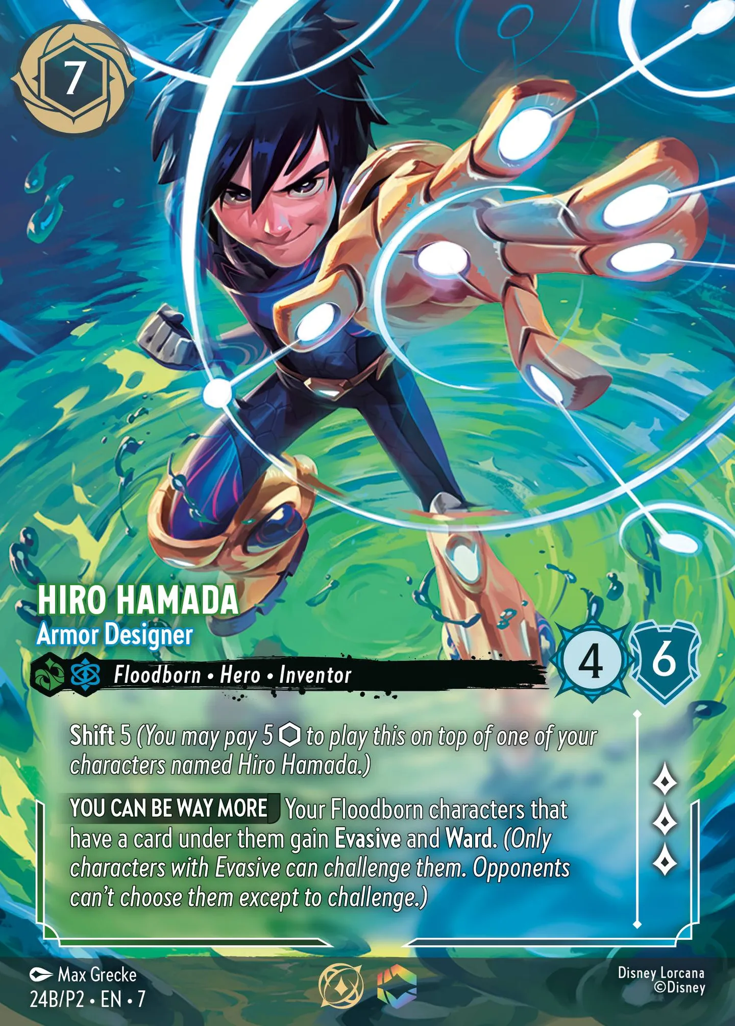 Hiro Hamada - Armor Designer — Promos - Year 2 — Lorcana