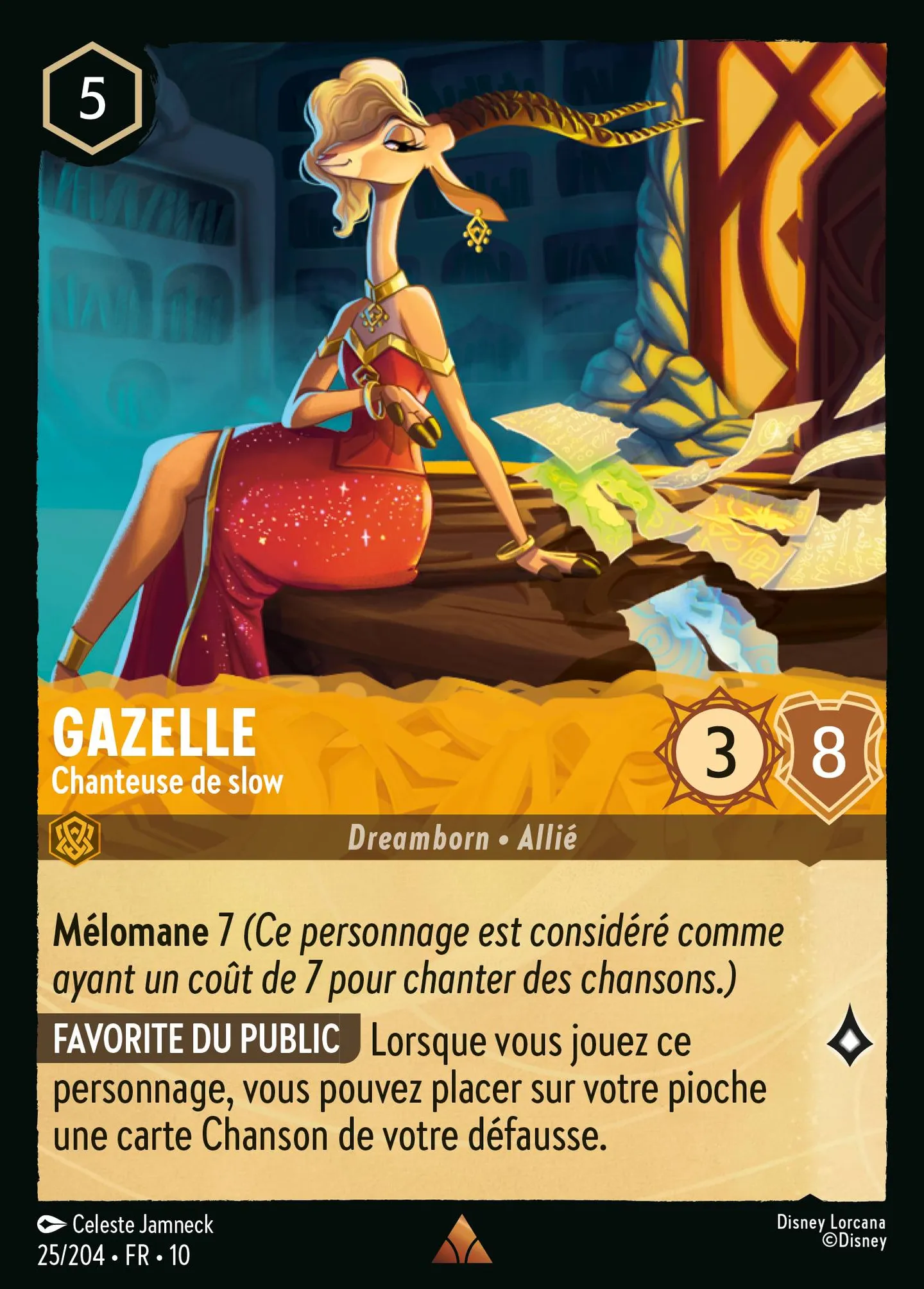 Gazelle - Chanteuse de slow — Whispers in the Well — Lorcana