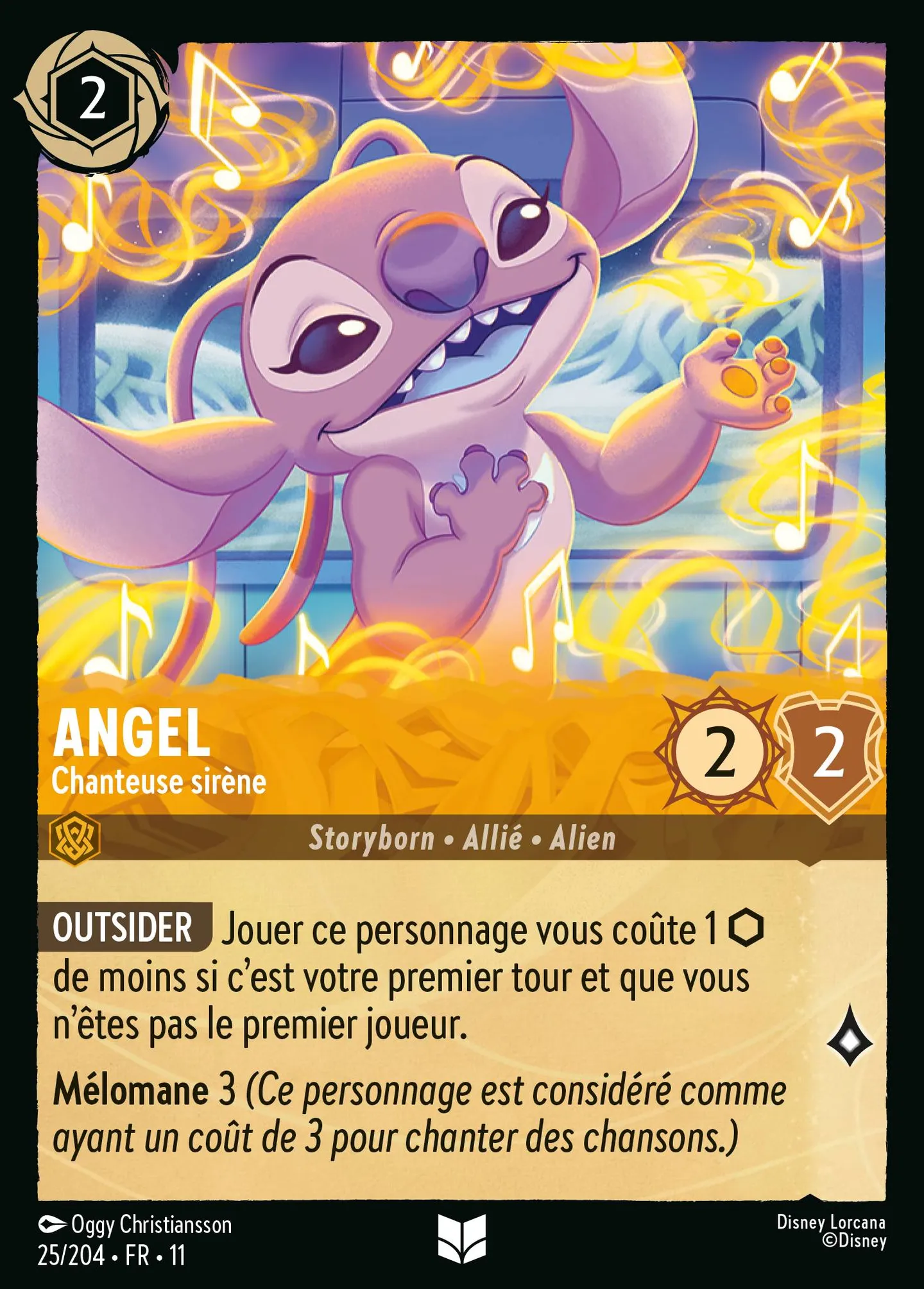 Angel - Chanteuse sirène — Winterspell — Lorcana