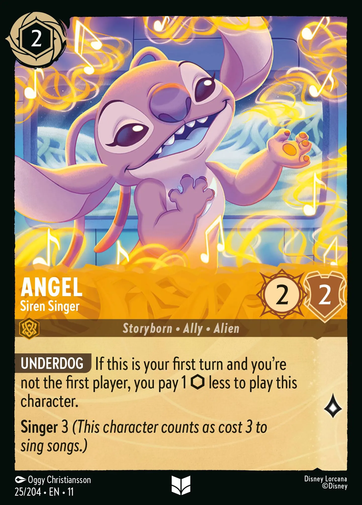Angel - Chanteuse sirène — Winterspell — Lorcana