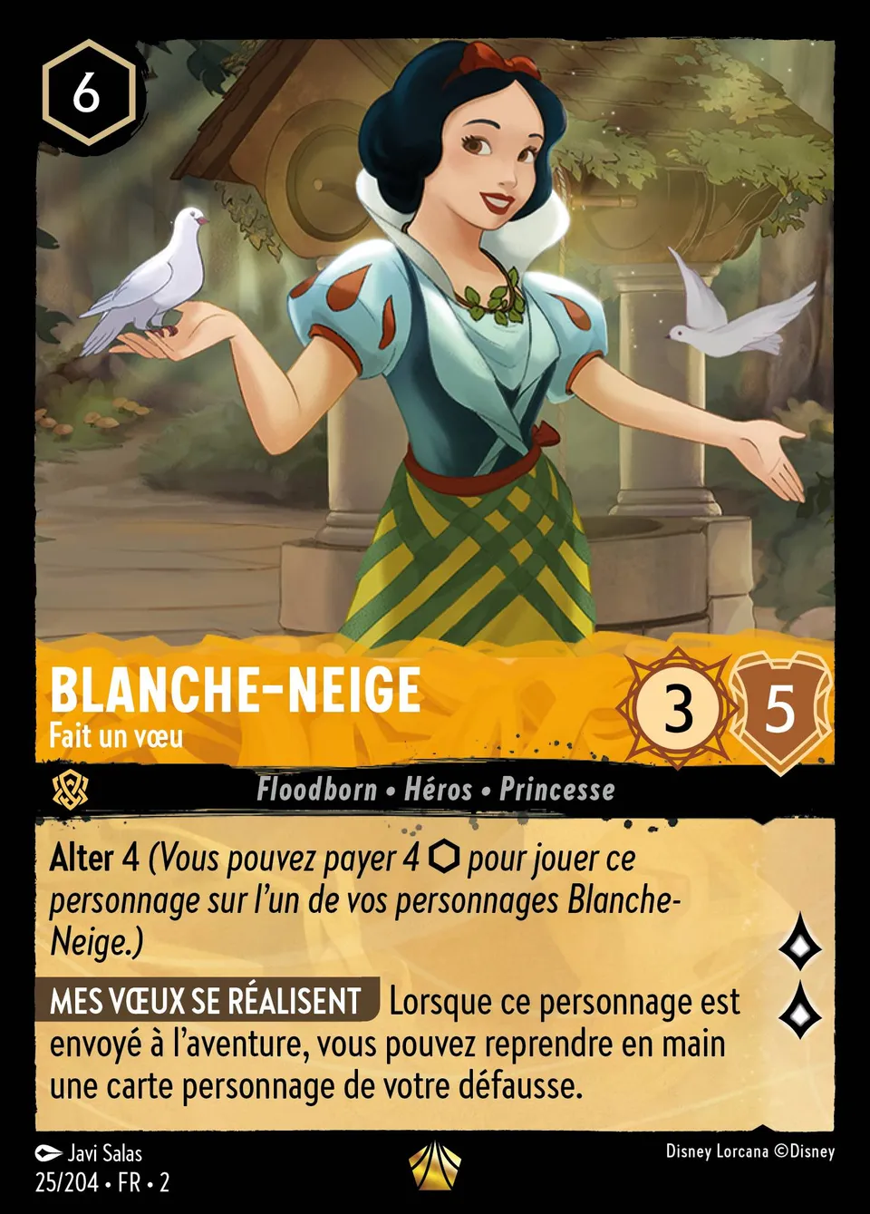 Blanche-Neige - Fait un vœu from Rise of the Floodborn - Lorcana