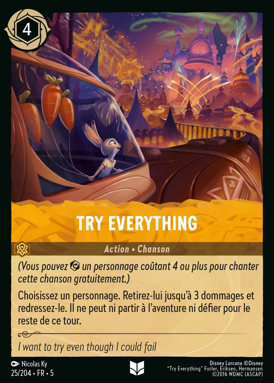 Try Everything from Shimmering Skies - Lorcana