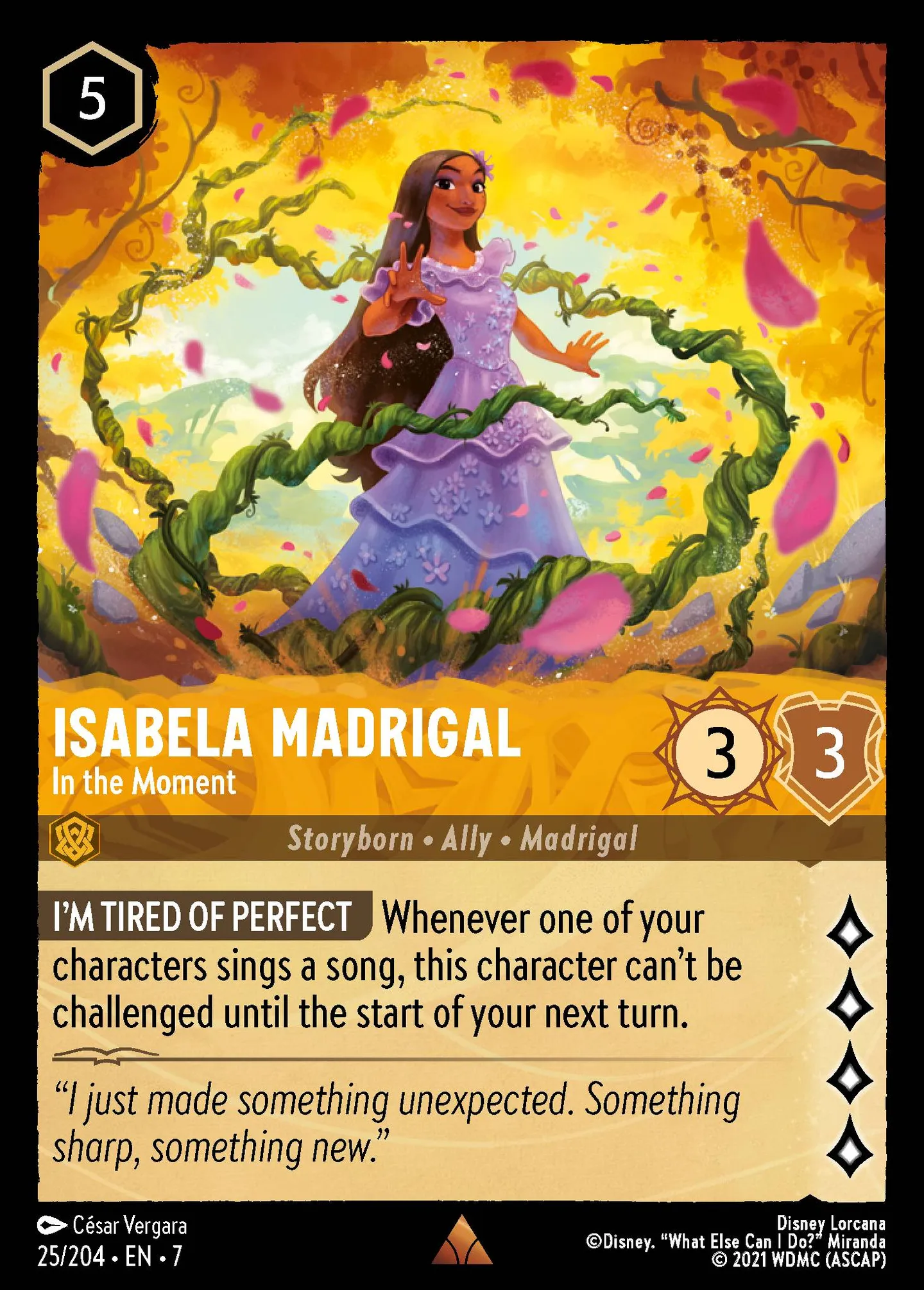 Isabela Madrigal - In the Moment — Archazia's Island — Lorcana