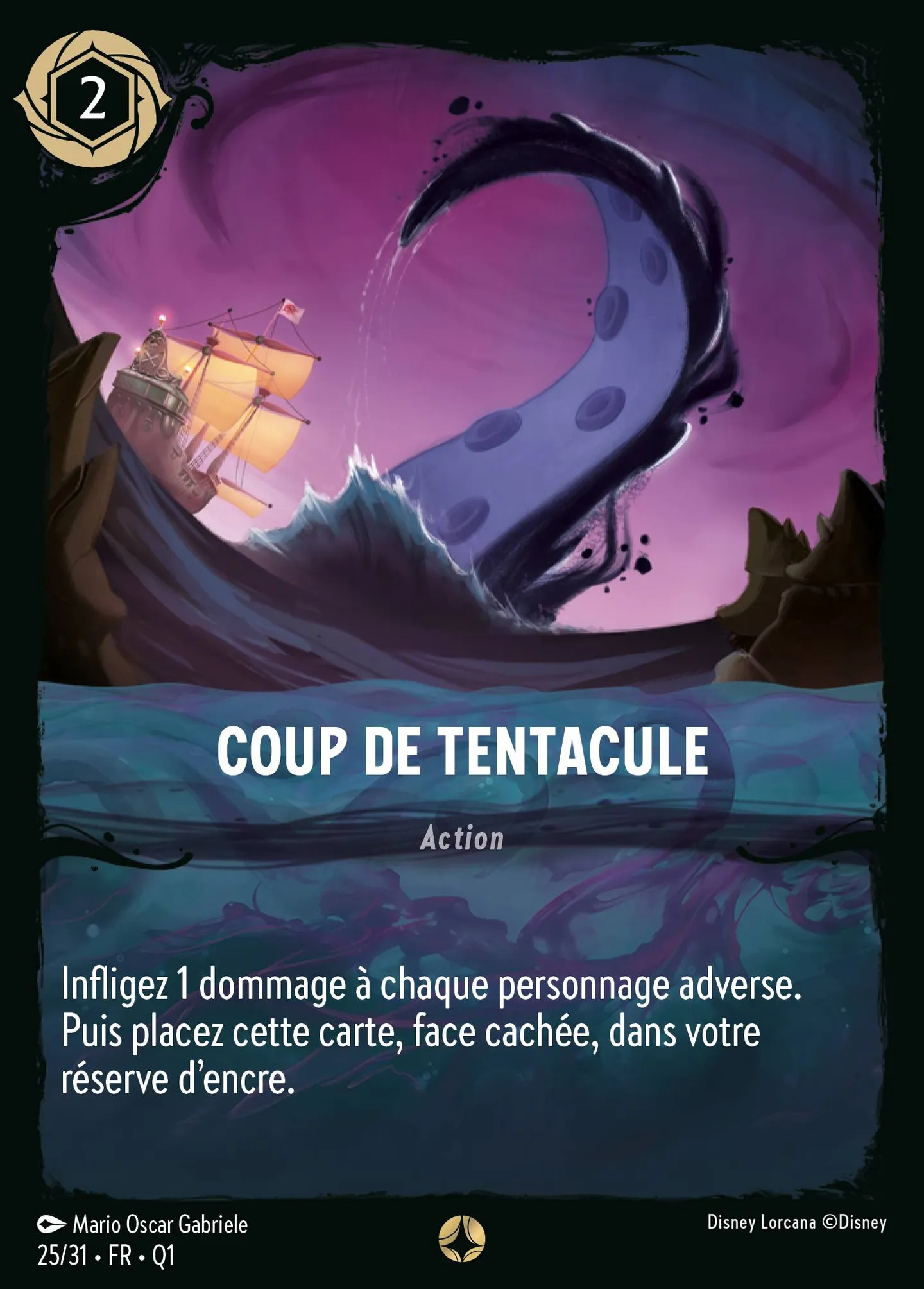 Coup de Tentacule — Illumineer's Quest: Deep Trouble — Lorcana