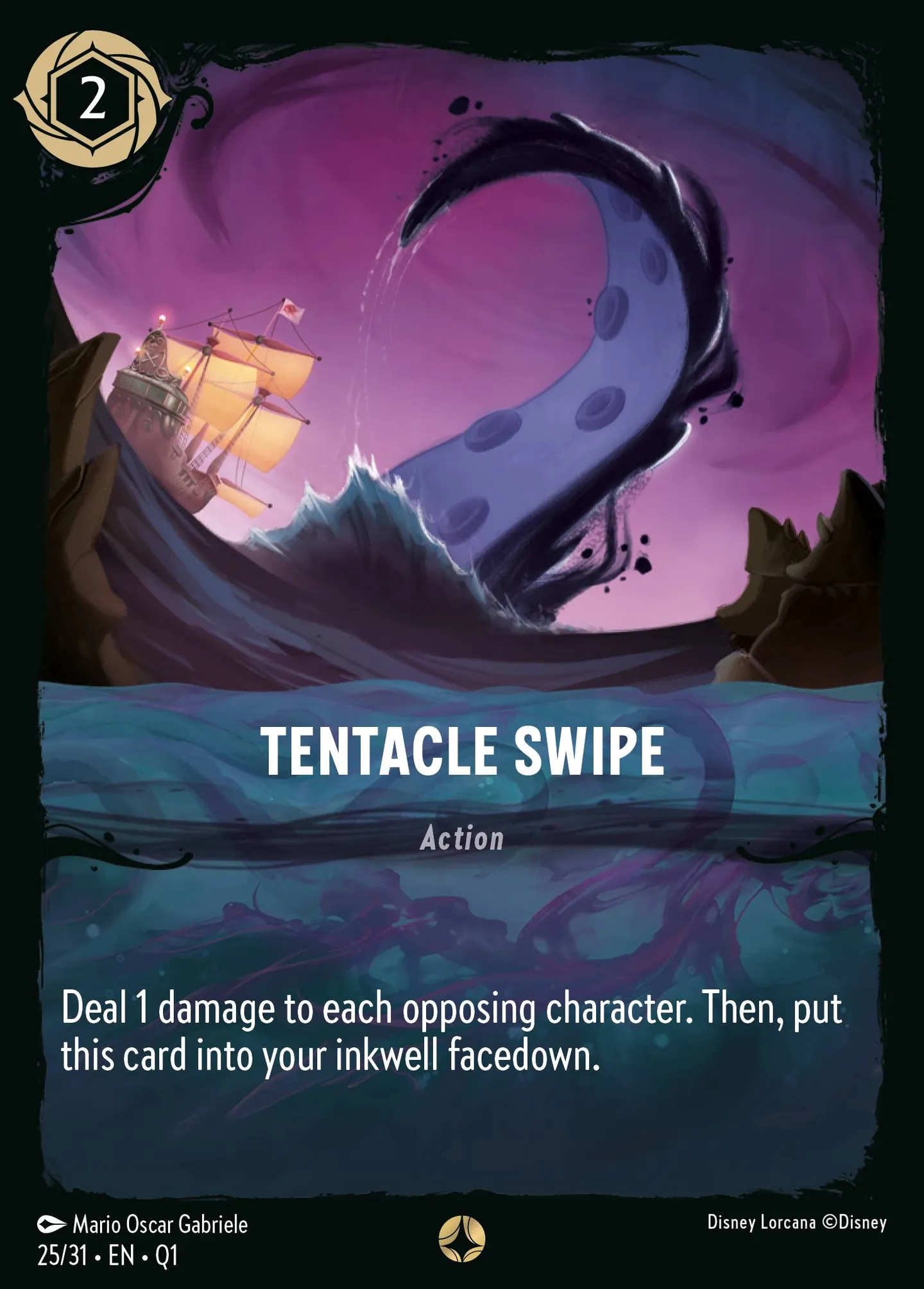 Tentacle Swipe — Illumineer's Quest: Deep Trouble — Lorcana