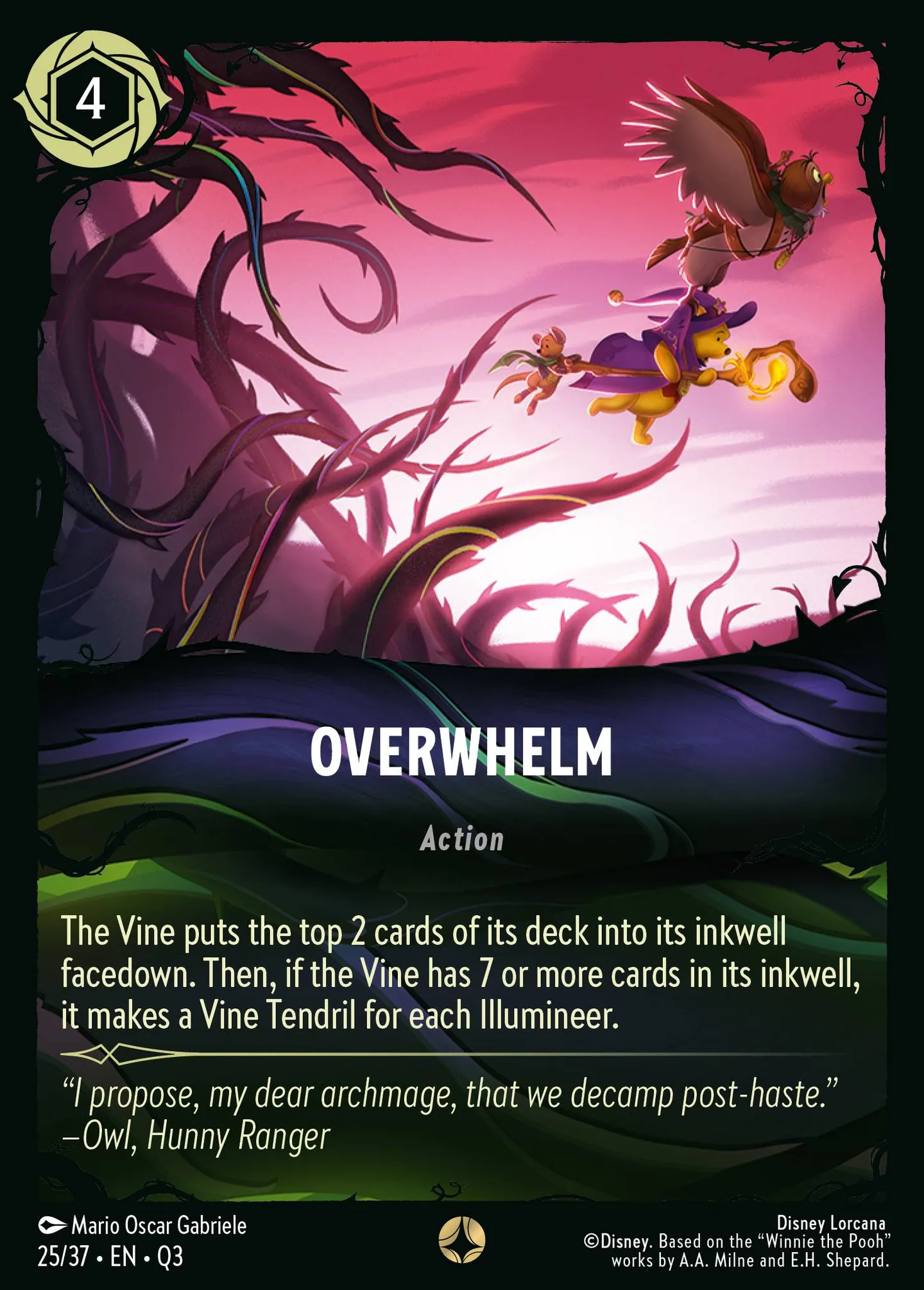 Overwhelm — Illumineer's Quest: The Great Hunny Rescue — Lorcana