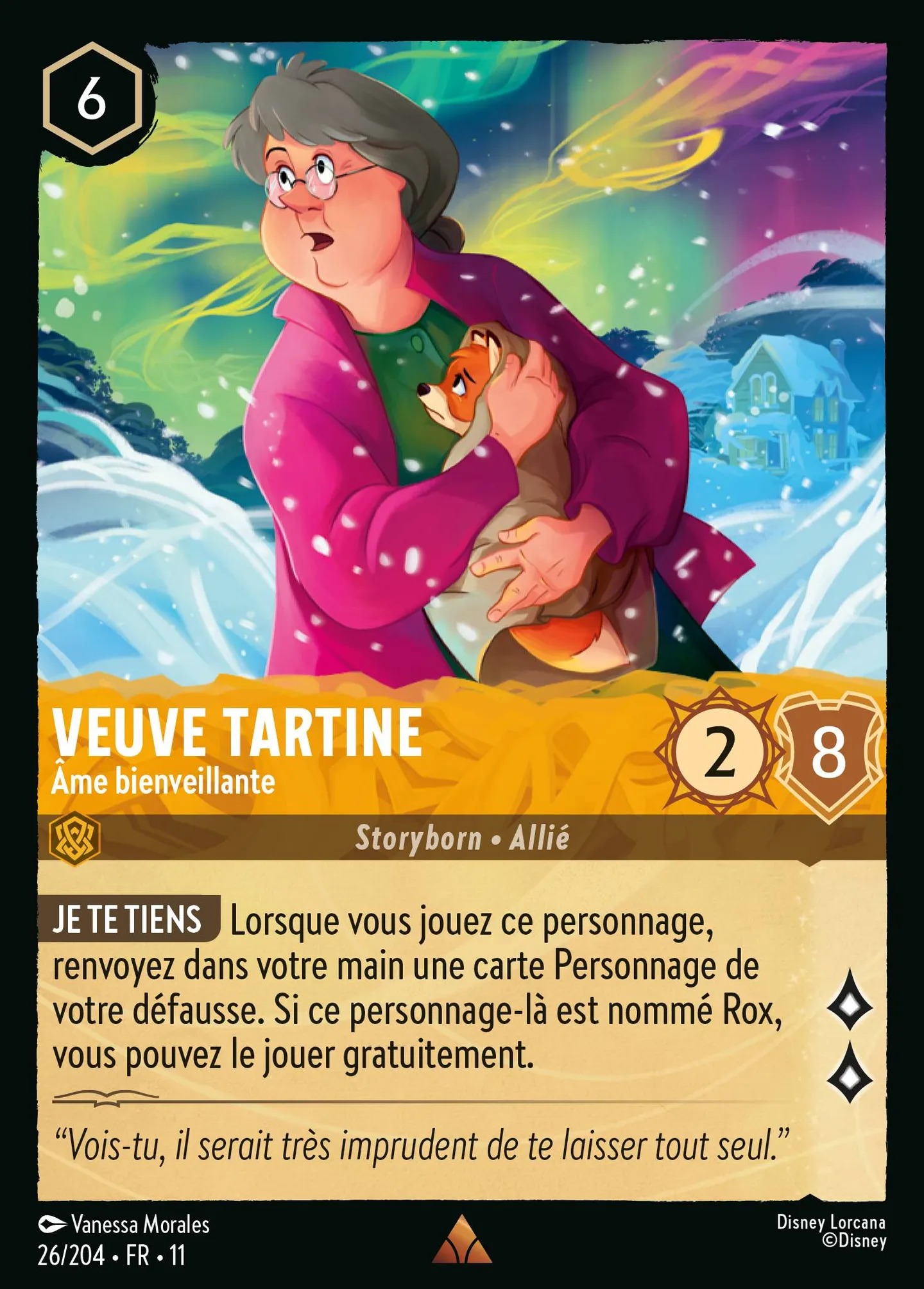 Veuve Tartine - Âme bienveillante — Winterspell — Lorcana