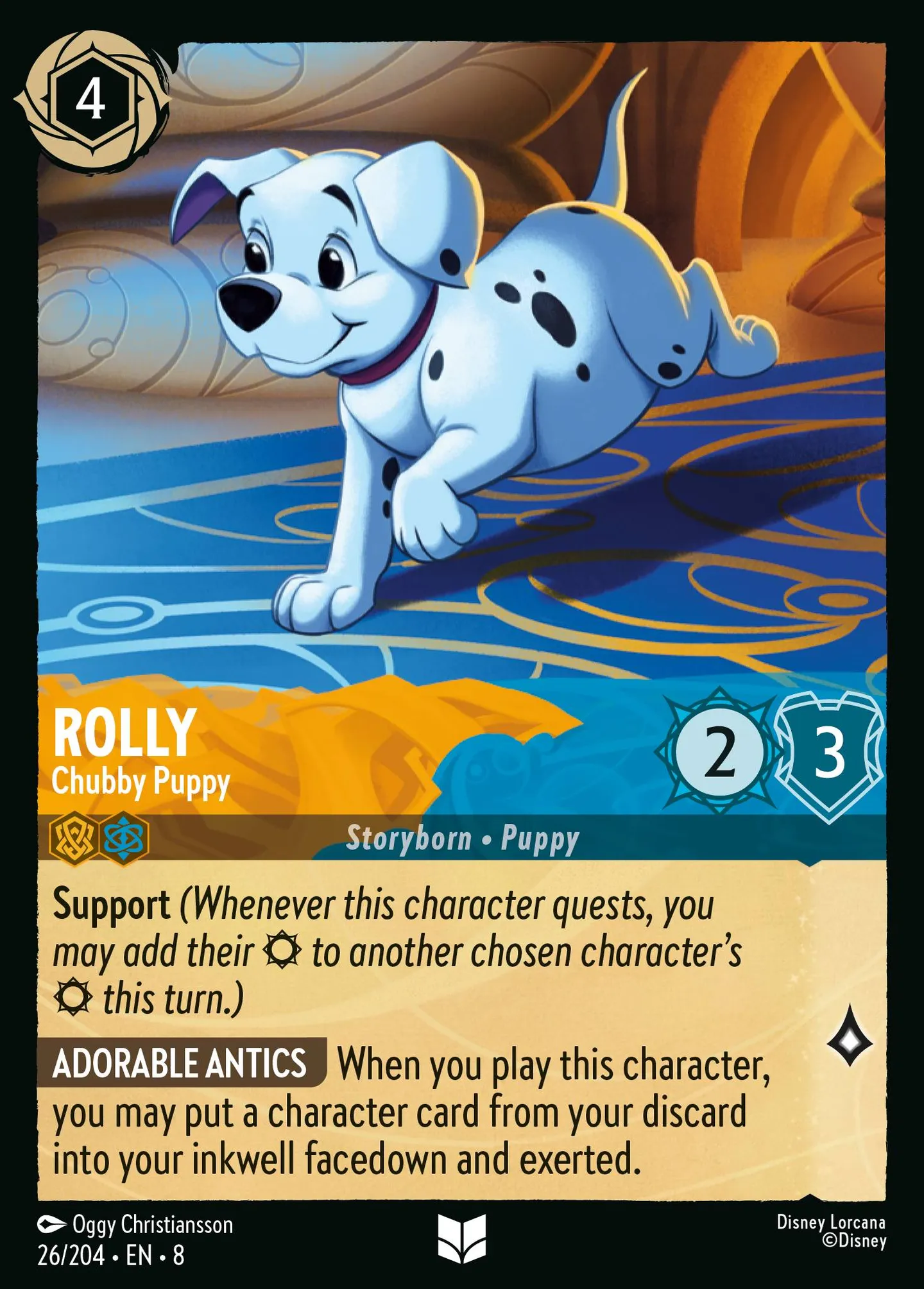 Rolly - Chiot potelé — The Reign of Jafar — Lorcana