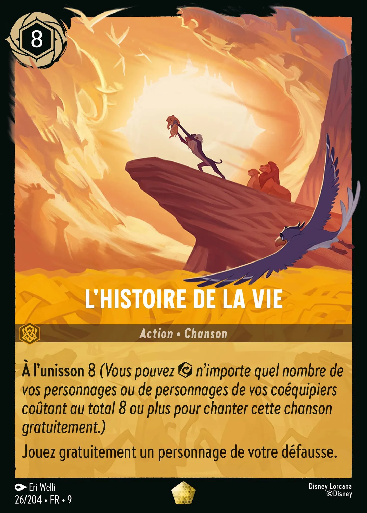 L'histoire de la vie — Fabled — Lorcana
