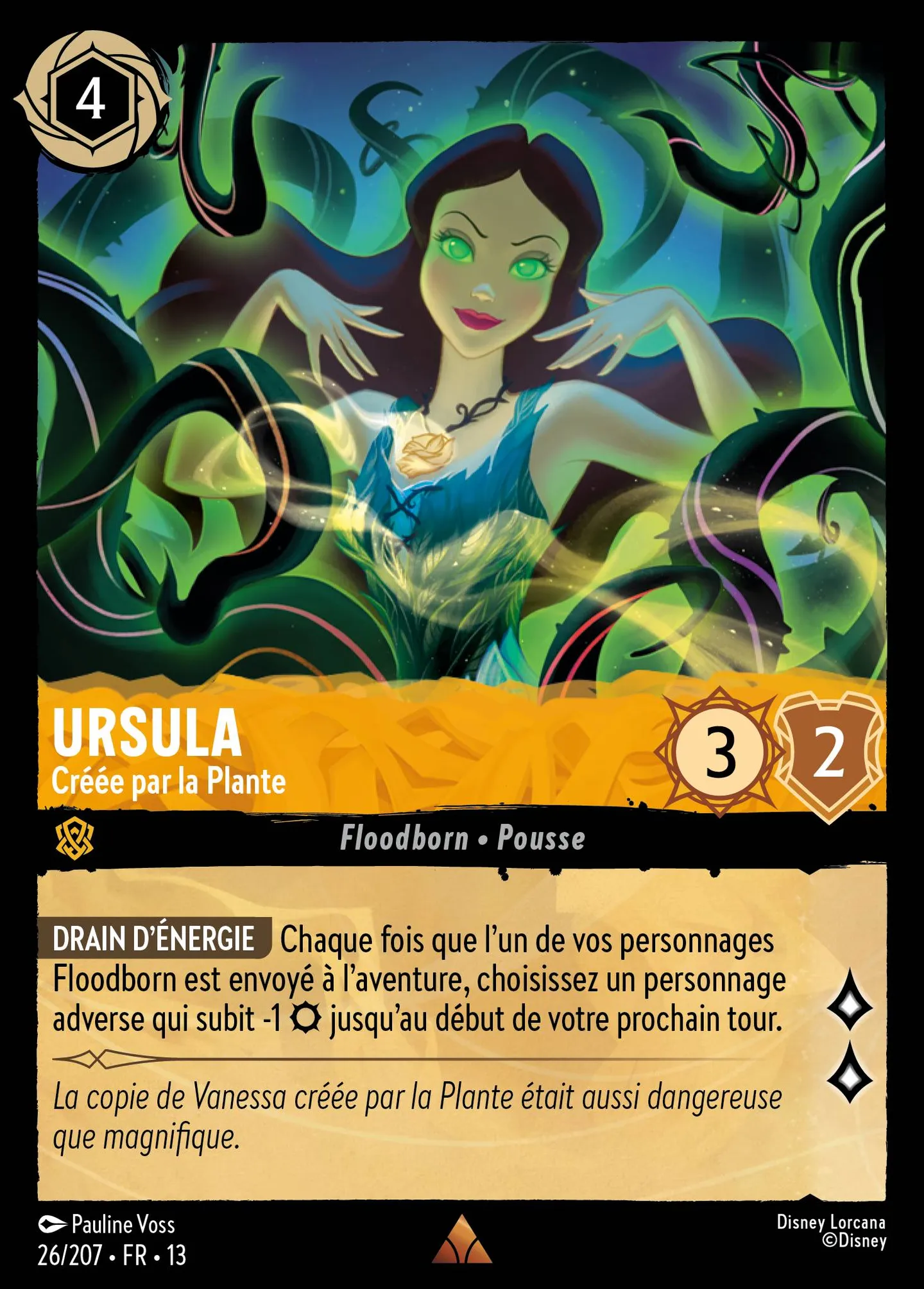 Ursula - Créée par la Plante — Attack of the Vine! — Lorcana