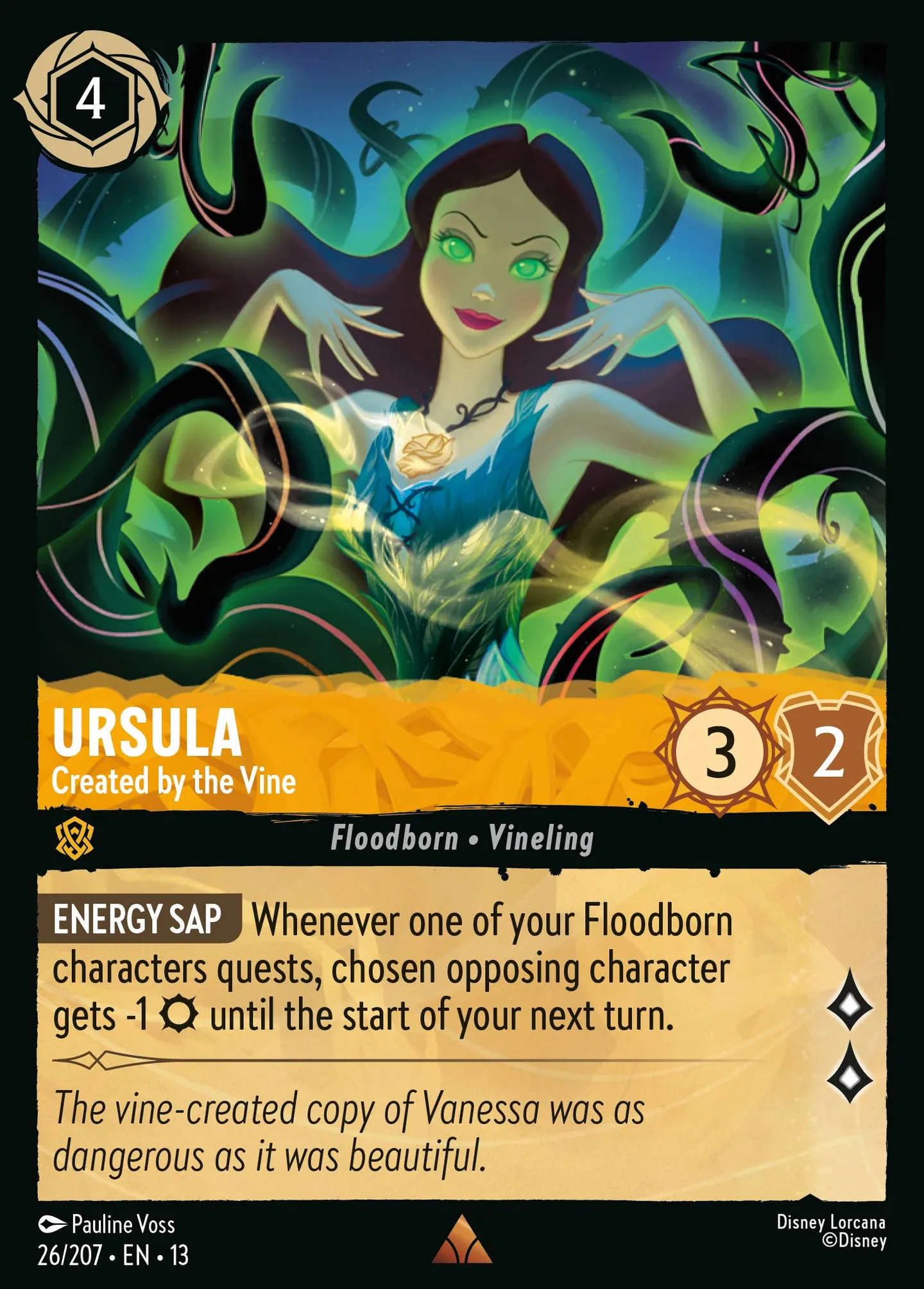 Ursula - Created by the Vine — Attack of the Vine! — Lorcana