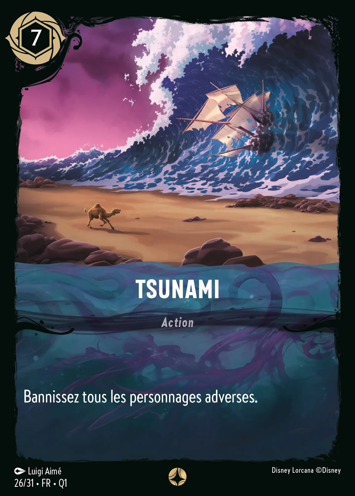 Tsunami — Illumineer's Quest: Deep Trouble — Lorcana
